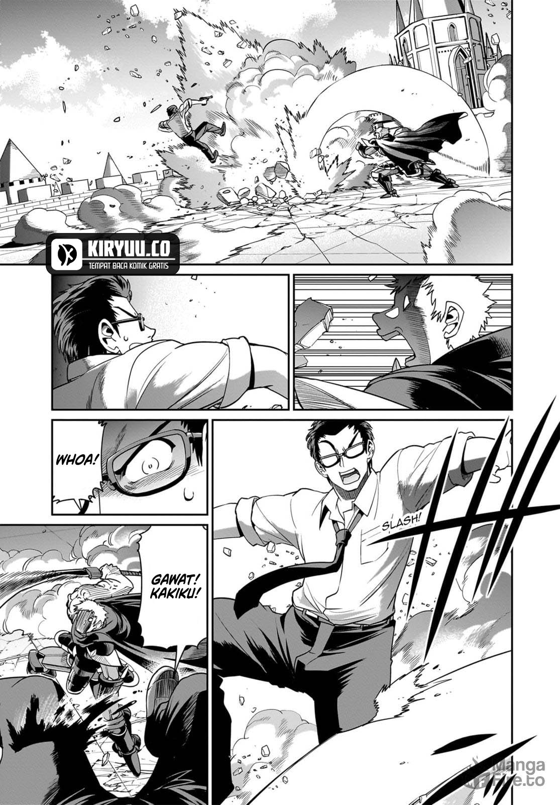 Isekai Shoukan Oji-san no Juumusou Life – Sabage Suki Salaryman wa Kaisha Owari ni Isekai e Chokki suru Chapter 51 - halaman 9