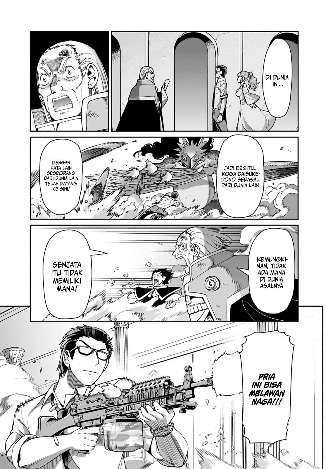Isekai Shoukan Oji-san no Juumusou Life – Sabage Suki Salaryman wa Kaisha Owari ni Isekai e Chokki suru Chapter 57 - halaman 13