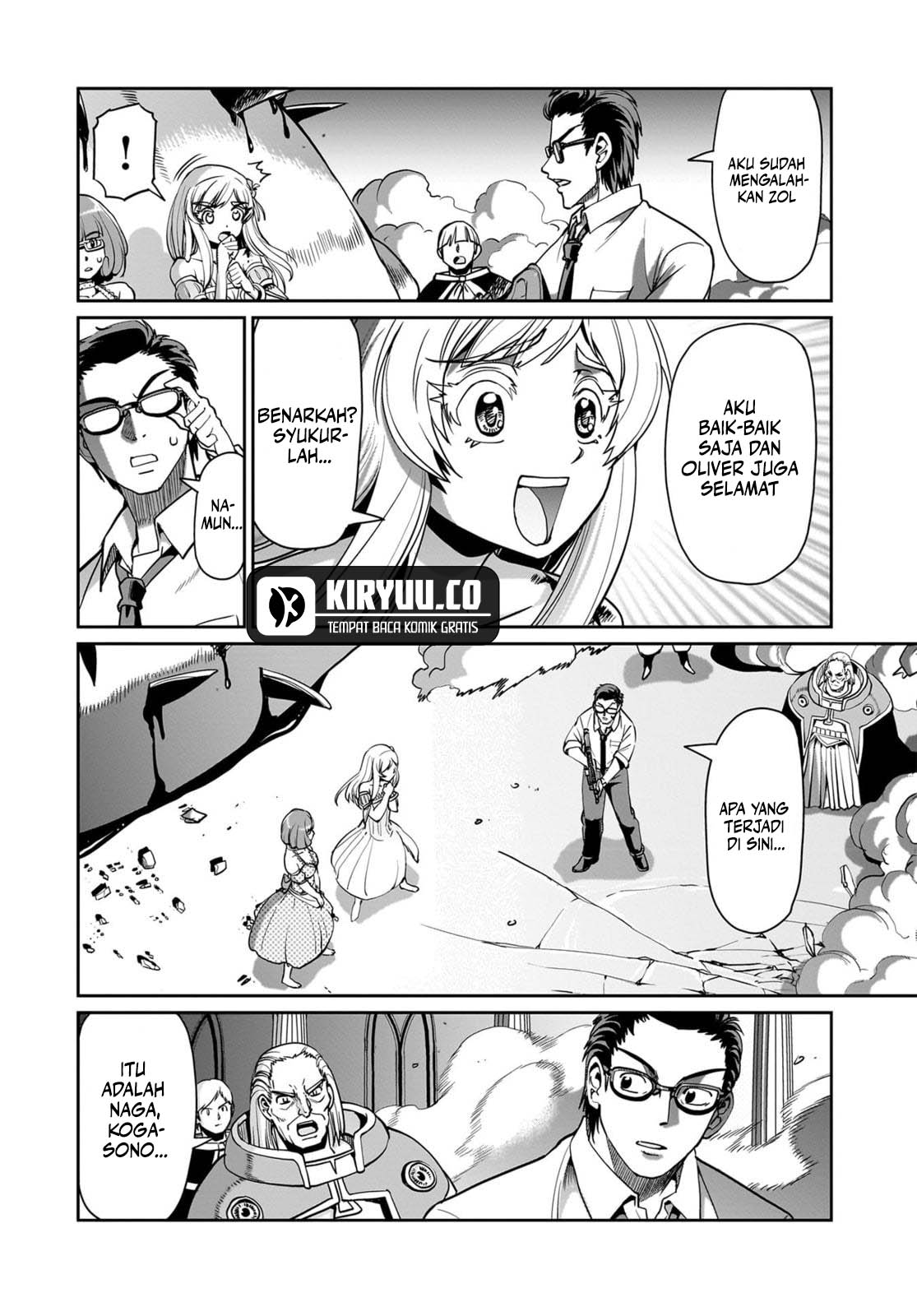 Isekai Shoukan Oji-san no Juumusou Life – Sabage Suki Salaryman wa Kaisha Owari ni Isekai e Chokki suru Chapter 57 - halaman 2