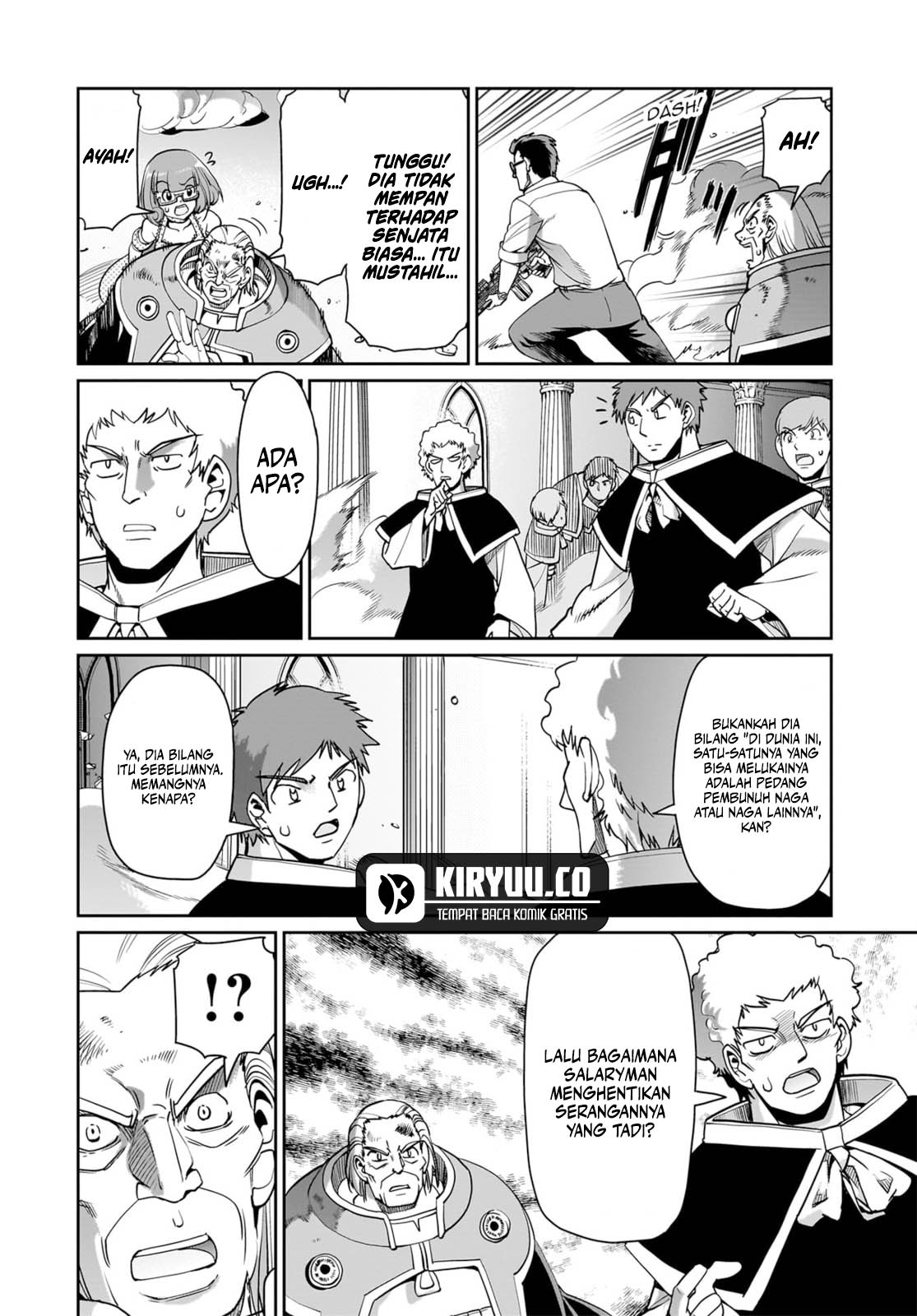 Isekai Shoukan Oji-san no Juumusou Life – Sabage Suki Salaryman wa Kaisha Owari ni Isekai e Chokki suru Chapter 57 - halaman 6