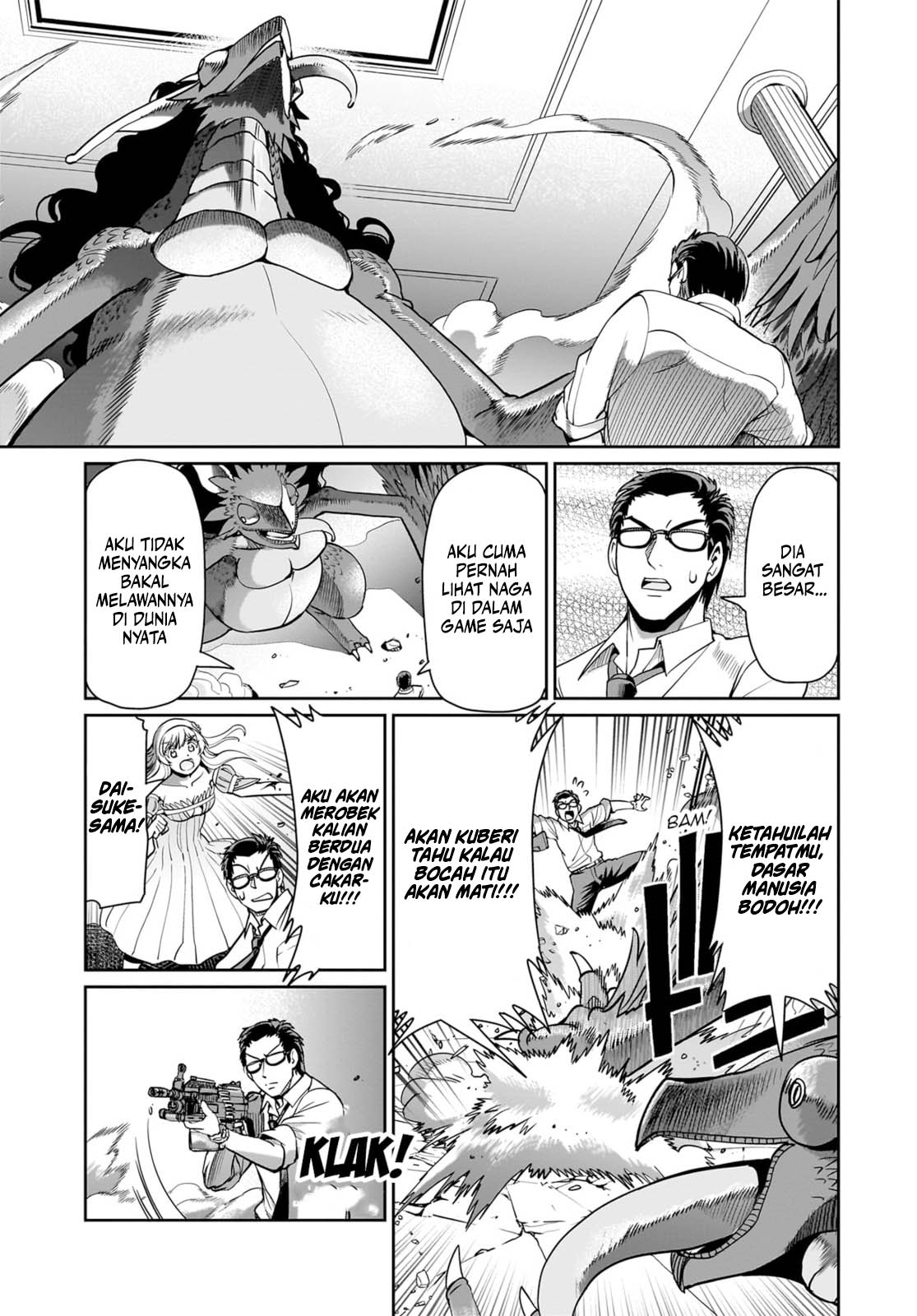 Isekai Shoukan Oji-san no Juumusou Life – Sabage Suki Salaryman wa Kaisha Owari ni Isekai e Chokki suru Chapter 57 - halaman 7