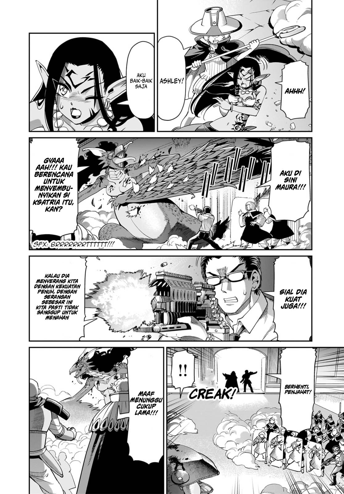 Isekai Shoukan Oji-san no Juumusou Life – Sabage Suki Salaryman wa Kaisha Owari ni Isekai e Chokki suru Chapter 59 - halaman 10