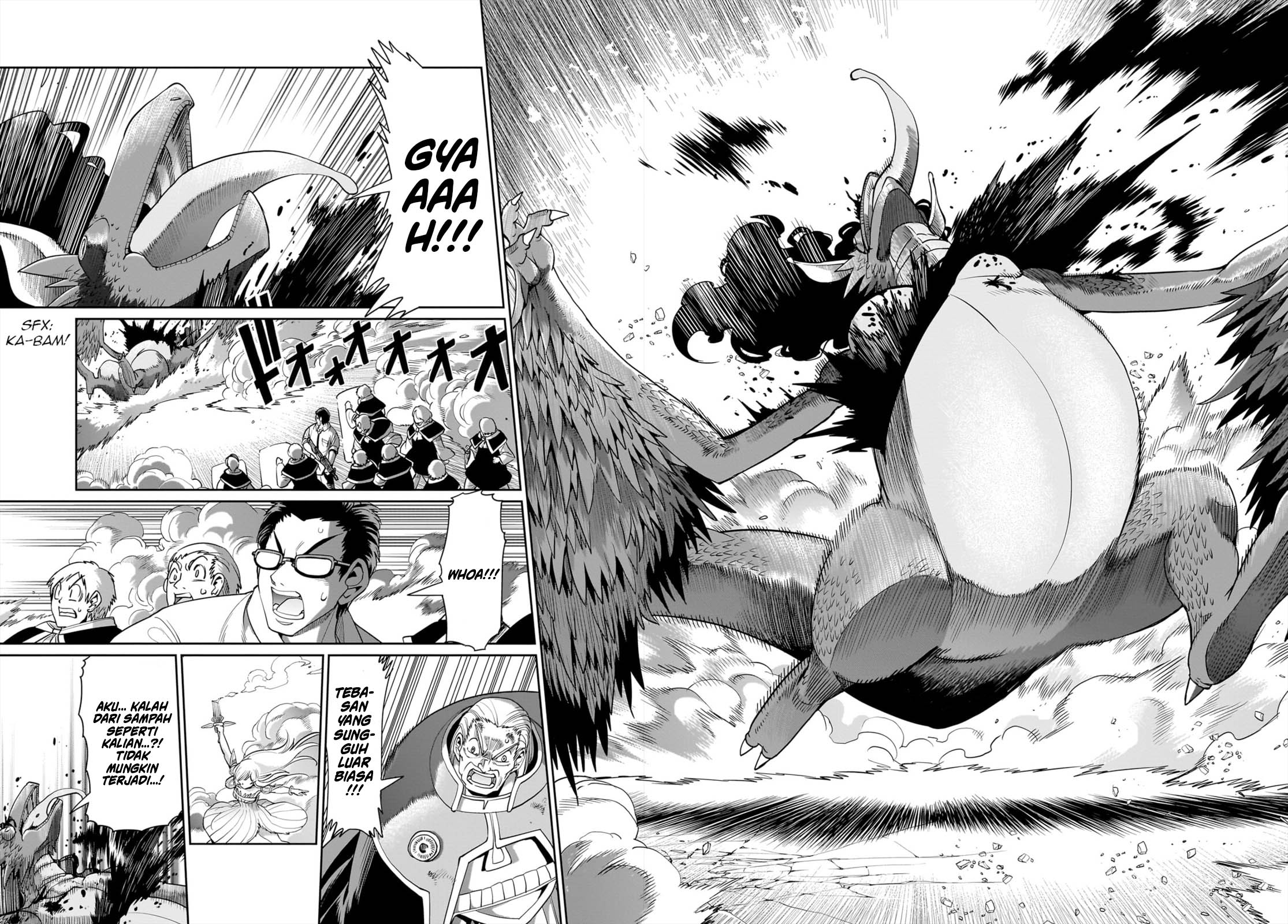 Isekai Shoukan Oji-san no Juumusou Life – Sabage Suki Salaryman wa Kaisha Owari ni Isekai e Chokki suru Chapter 59 - halaman 16