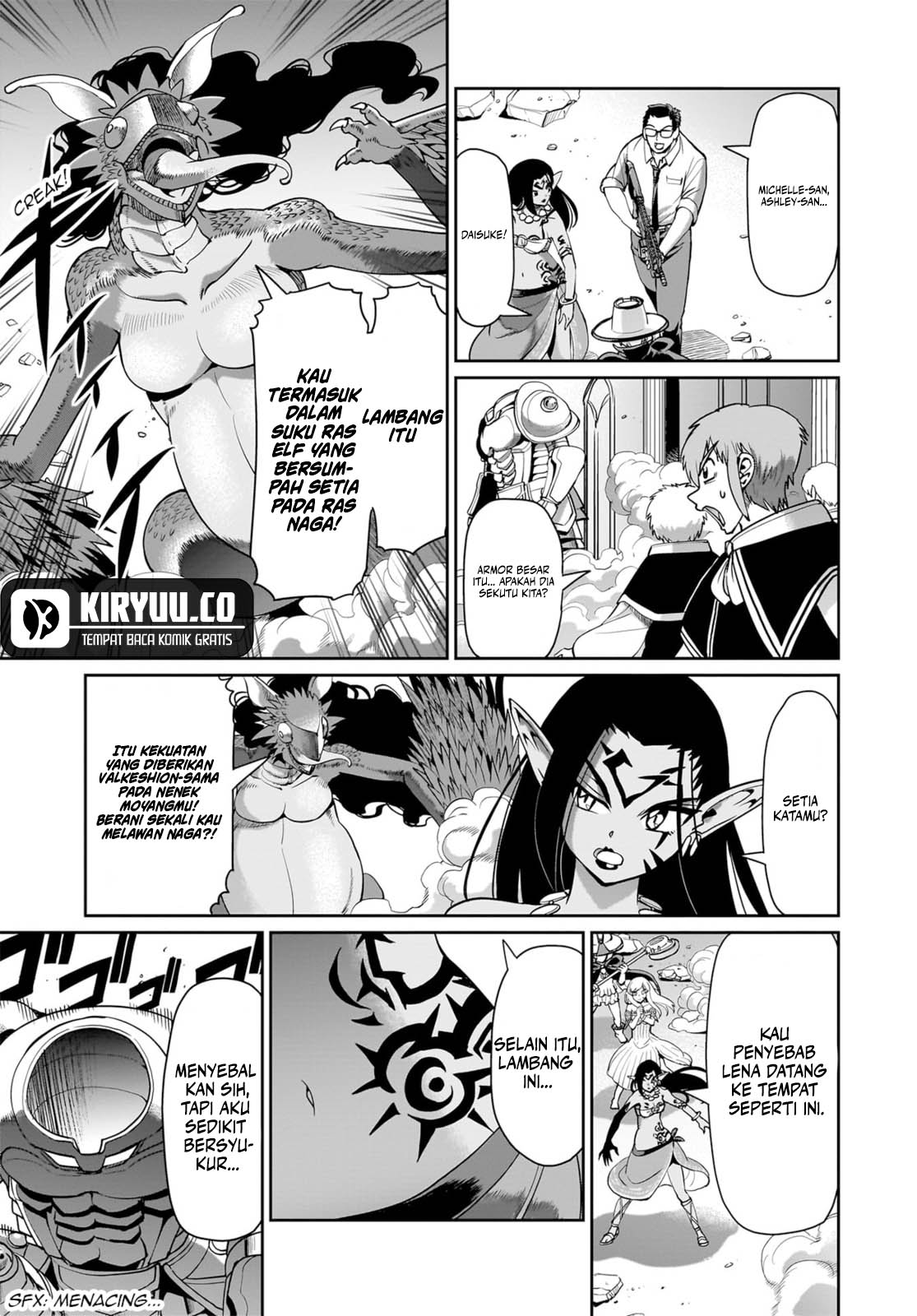 Isekai Shoukan Oji-san no Juumusou Life – Sabage Suki Salaryman wa Kaisha Owari ni Isekai e Chokki suru Chapter 59 - halaman 3