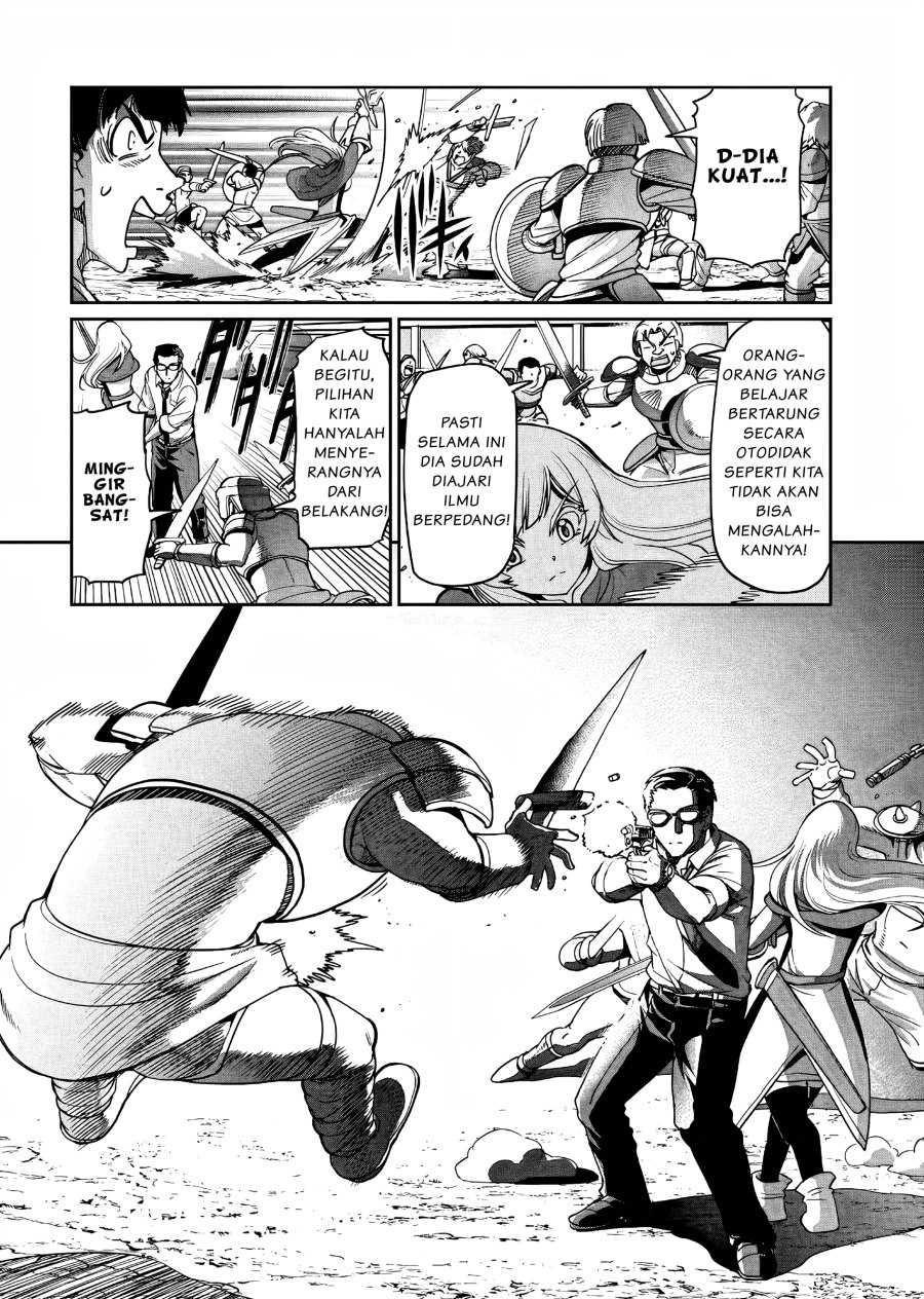 Isekai Shoukan Oji-san no Juumusou Life – Sabage Suki Salaryman wa Kaisha Owari ni Isekai e Chokki suru Chapter 6 - halaman 5