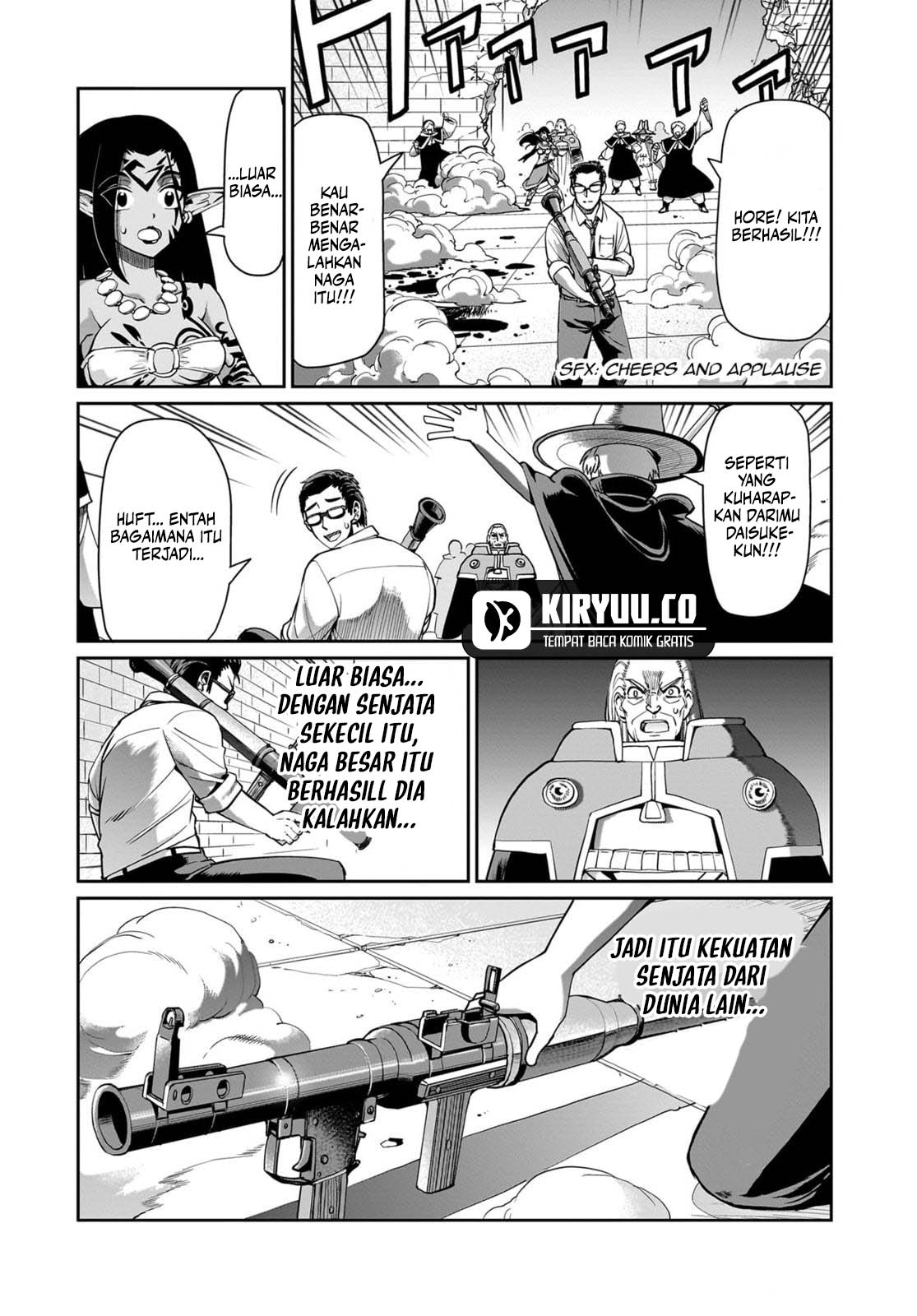 Isekai Shoukan Oji-san no Juumusou Life – Sabage Suki Salaryman wa Kaisha Owari ni Isekai e Chokki suru Chapter 60 - halaman 17