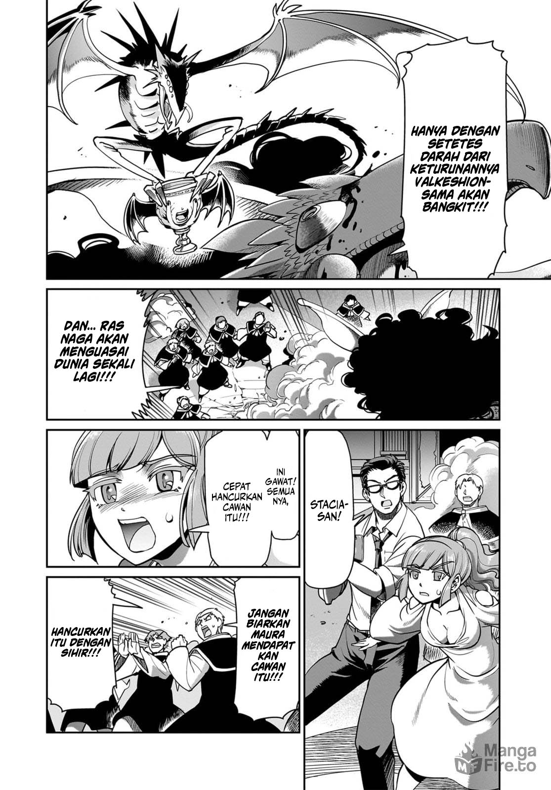 Isekai Shoukan Oji-san no Juumusou Life – Sabage Suki Salaryman wa Kaisha Owari ni Isekai e Chokki suru Chapter 60 - halaman 2