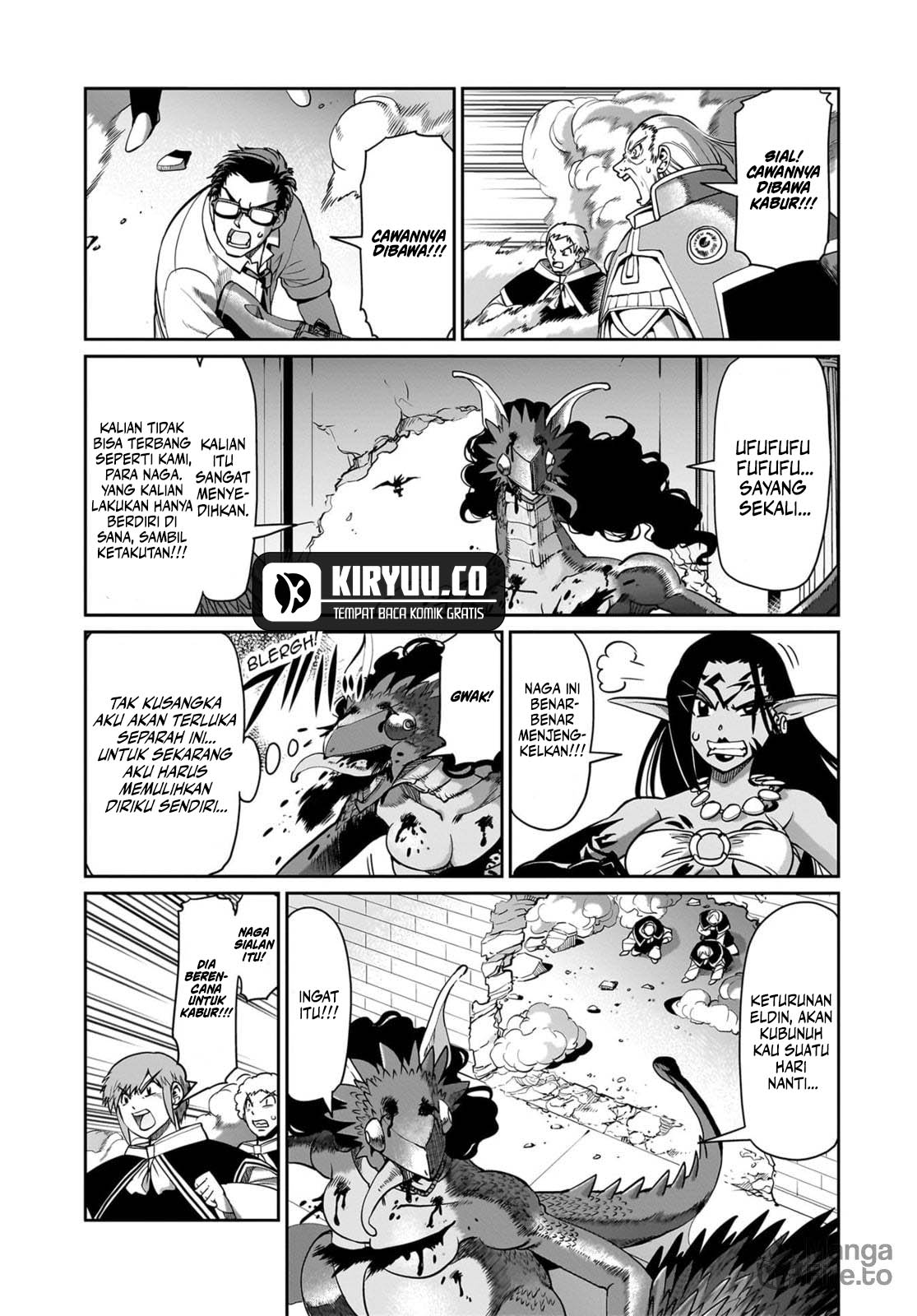 Isekai Shoukan Oji-san no Juumusou Life – Sabage Suki Salaryman wa Kaisha Owari ni Isekai e Chokki suru Chapter 60 - halaman 5