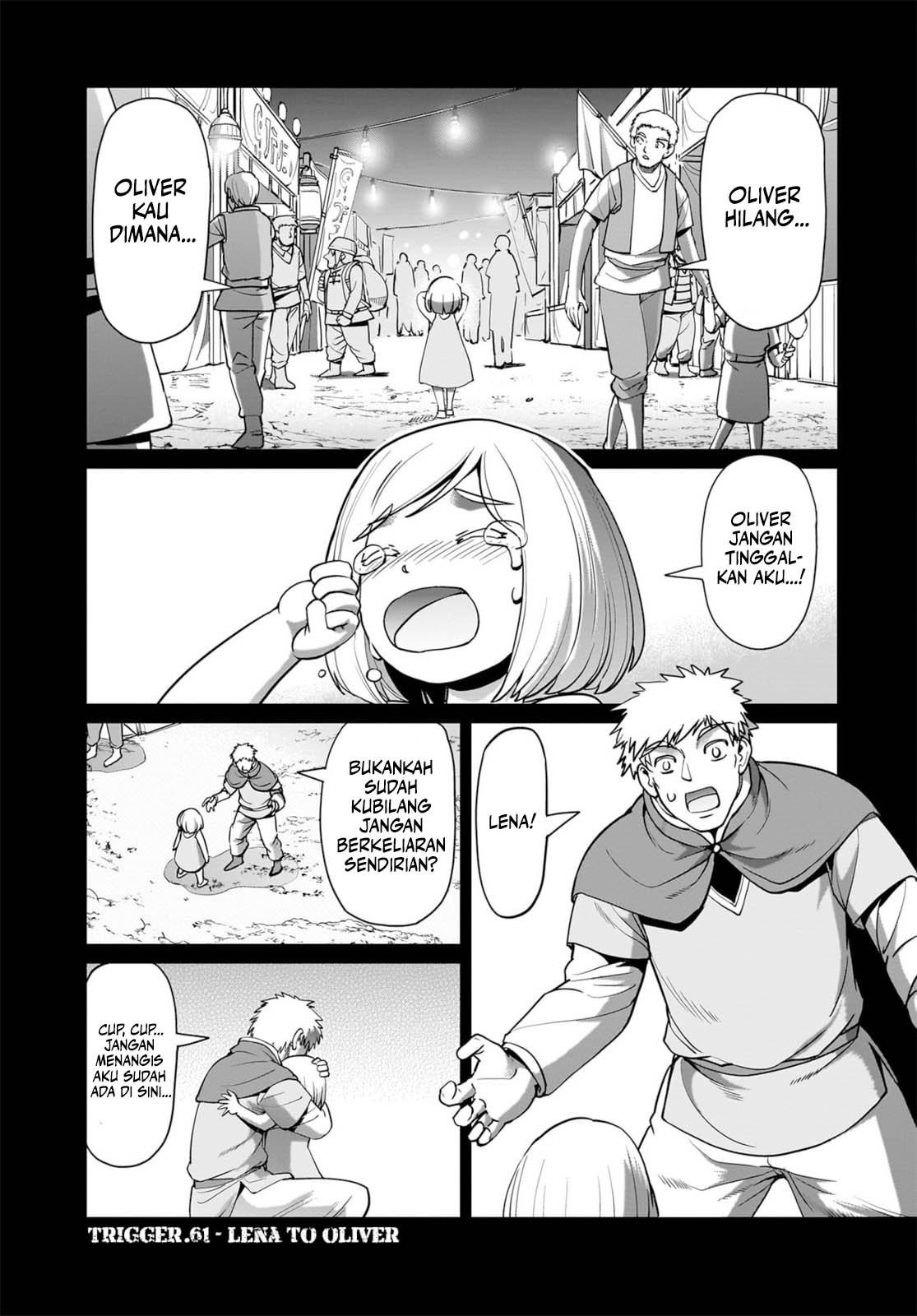 Isekai Shoukan Oji-san no Juumusou Life – Sabage Suki Salaryman wa Kaisha Owari ni Isekai e Chokki suru Chapter 61 - halaman 1
