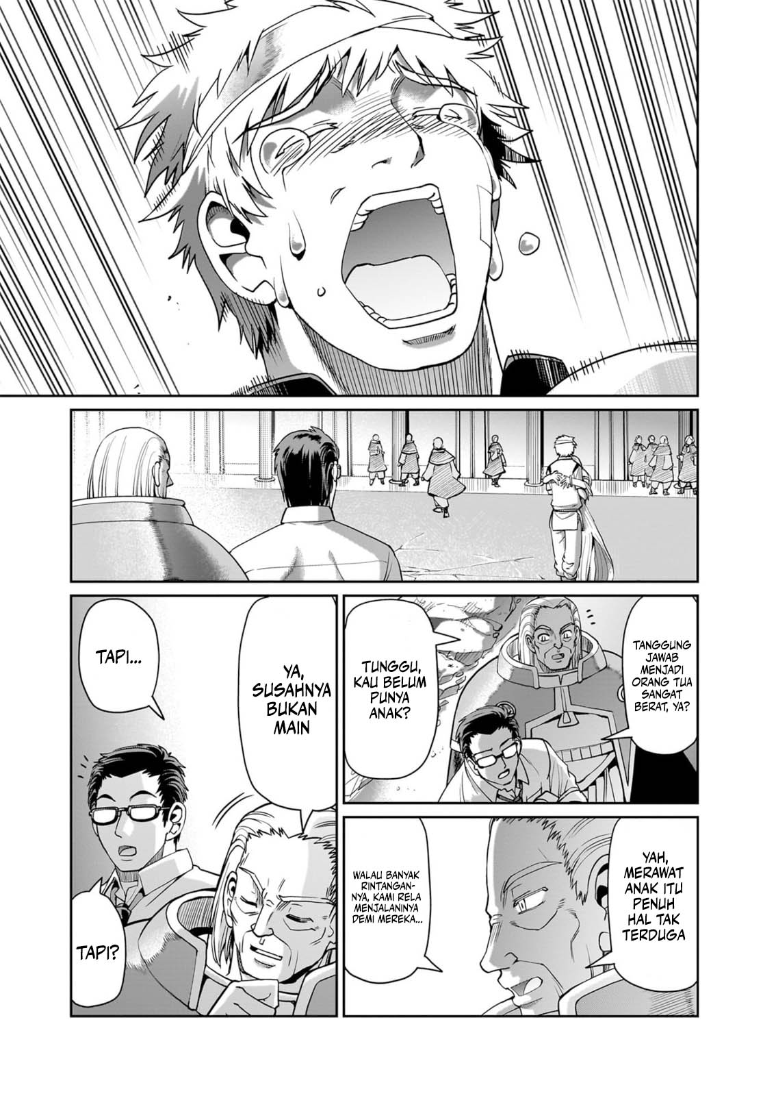 Isekai Shoukan Oji-san no Juumusou Life – Sabage Suki Salaryman wa Kaisha Owari ni Isekai e Chokki suru Chapter 61 - halaman 15