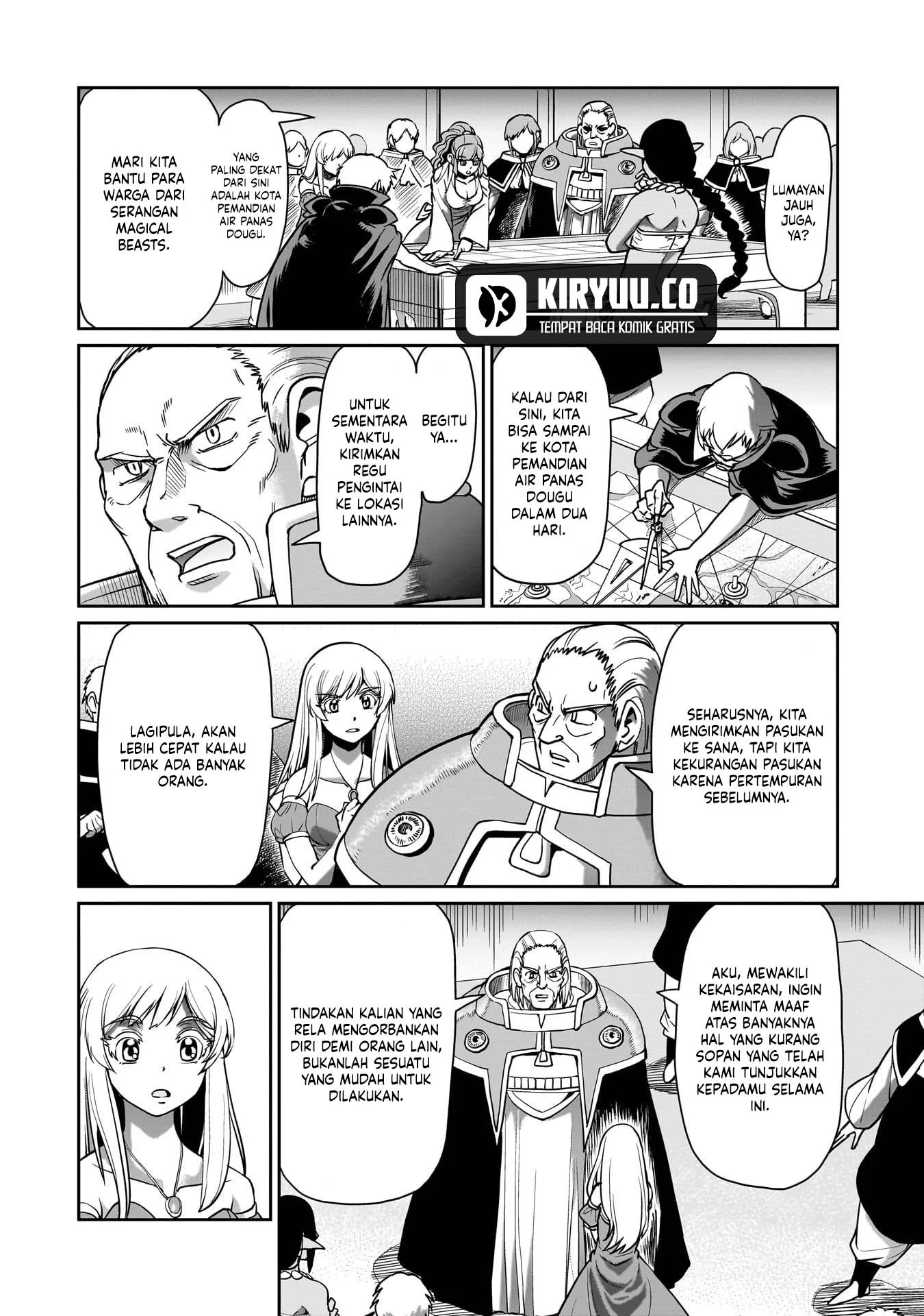 Isekai Shoukan Oji-san no Juumusou Life – Sabage Suki Salaryman wa Kaisha Owari ni Isekai e Chokki suru Chapter 63 - halaman 4