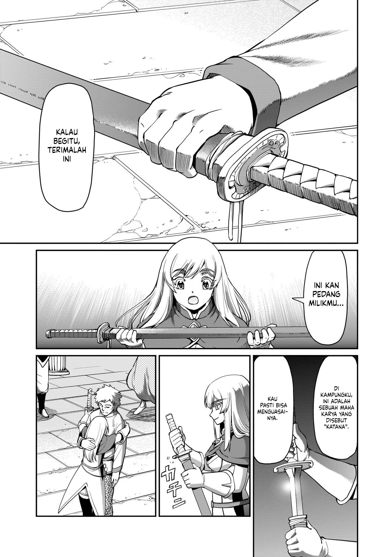 Isekai Shoukan Oji-san no Juumusou Life – Sabage Suki Salaryman wa Kaisha Owari ni Isekai e Chokki suru Chapter 63 - halaman 7