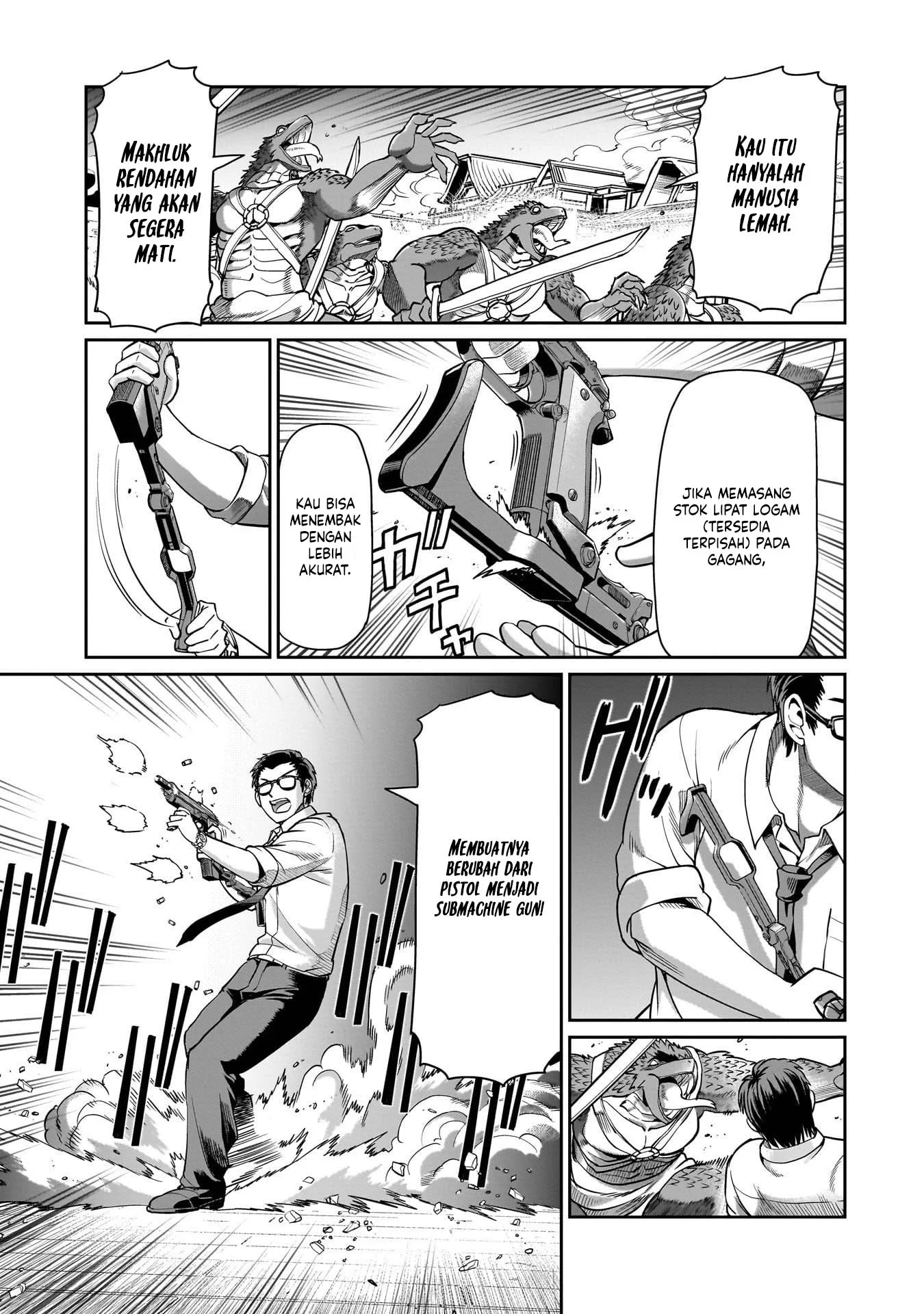 Isekai Shoukan Oji-san no Juumusou Life – Sabage Suki Salaryman wa Kaisha Owari ni Isekai e Chokki suru Chapter 66 - halaman 3