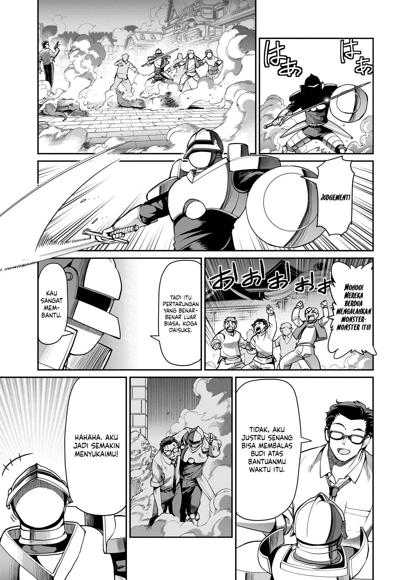 Isekai Shoukan Oji-san no Juumusou Life – Sabage Suki Salaryman wa Kaisha Owari ni Isekai e Chokki suru Chapter 66 - halaman 7