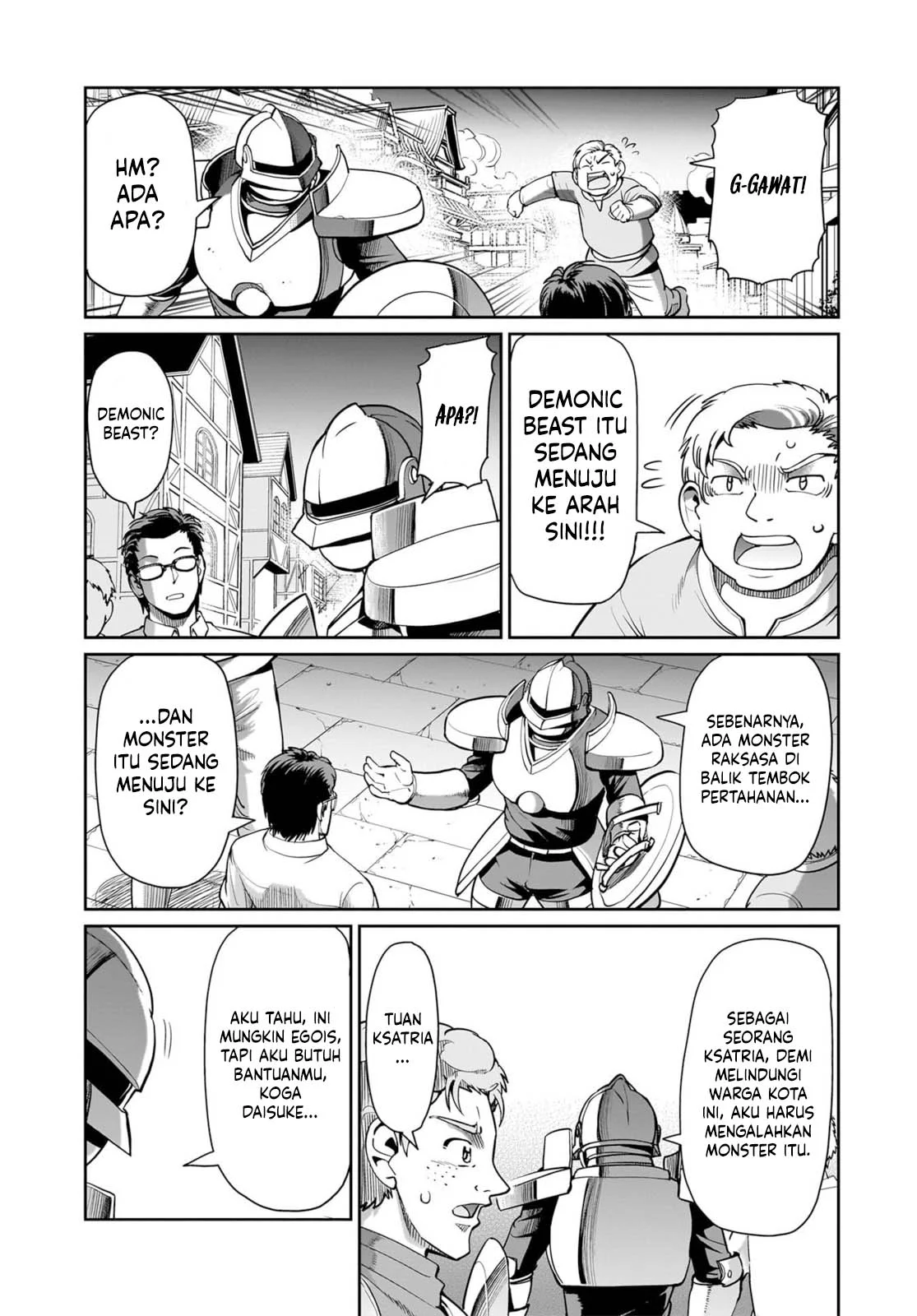 Isekai Shoukan Oji-san no Juumusou Life – Sabage Suki Salaryman wa Kaisha Owari ni Isekai e Chokki suru Chapter 67 - halaman 17