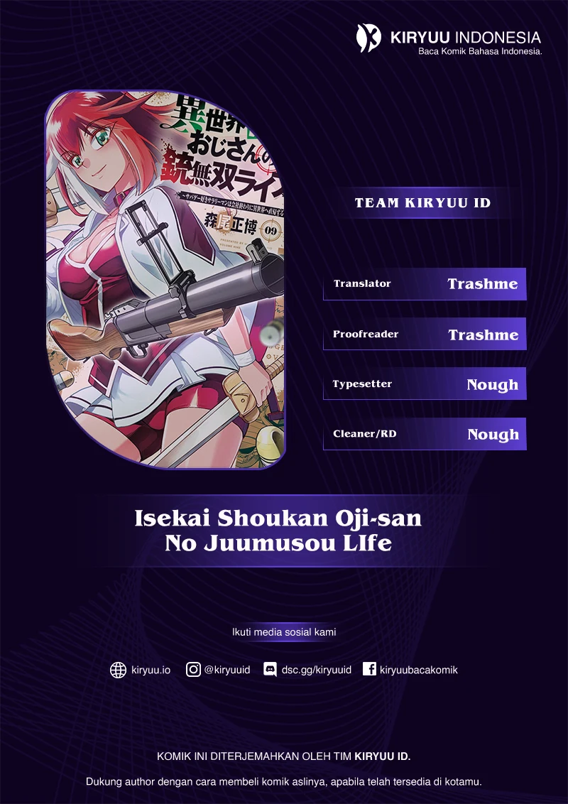 Isekai Shoukan Oji-san no Juumusou Life – Sabage Suki Salaryman wa Kaisha Owari ni Isekai e Chokki suru Chapter 70 - halaman 1