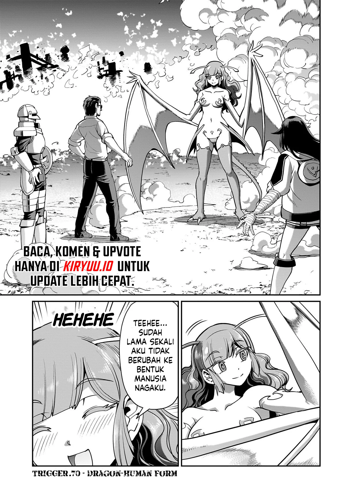 Isekai Shoukan Oji-san no Juumusou Life – Sabage Suki Salaryman wa Kaisha Owari ni Isekai e Chokki suru Chapter 70 - halaman 2