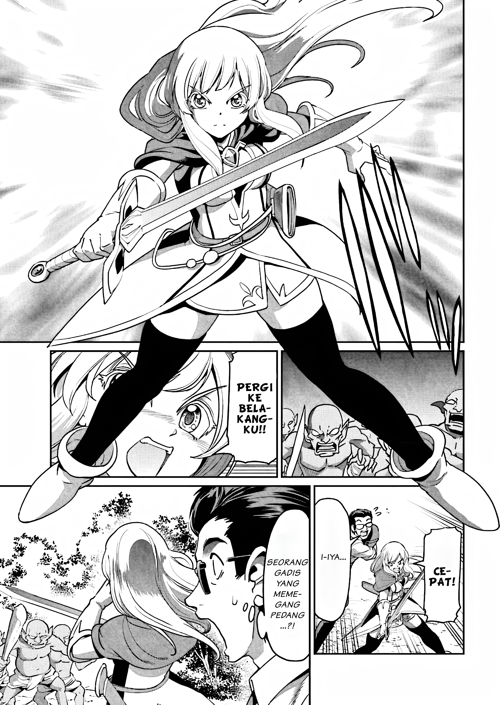 Isekai Shoukan Ojisan no Juu Musou Life: Sabagezuki Salaryman wa Kaisha Owari ni Isekai e Chokki suru Chapter 1 - halaman 10