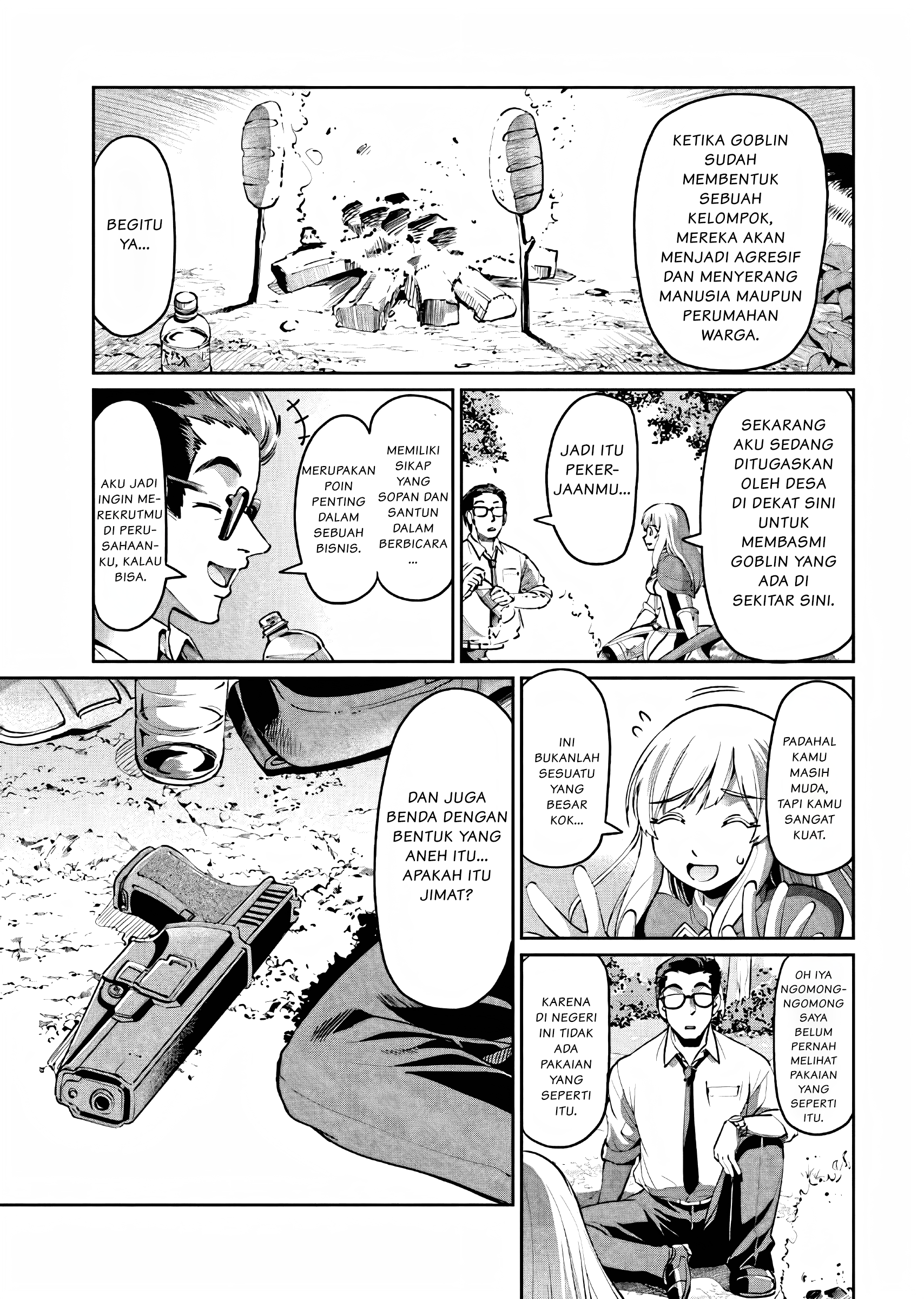 Isekai Shoukan Ojisan no Juu Musou Life: Sabagezuki Salaryman wa Kaisha Owari ni Isekai e Chokki suru Chapter 1 - halaman 14