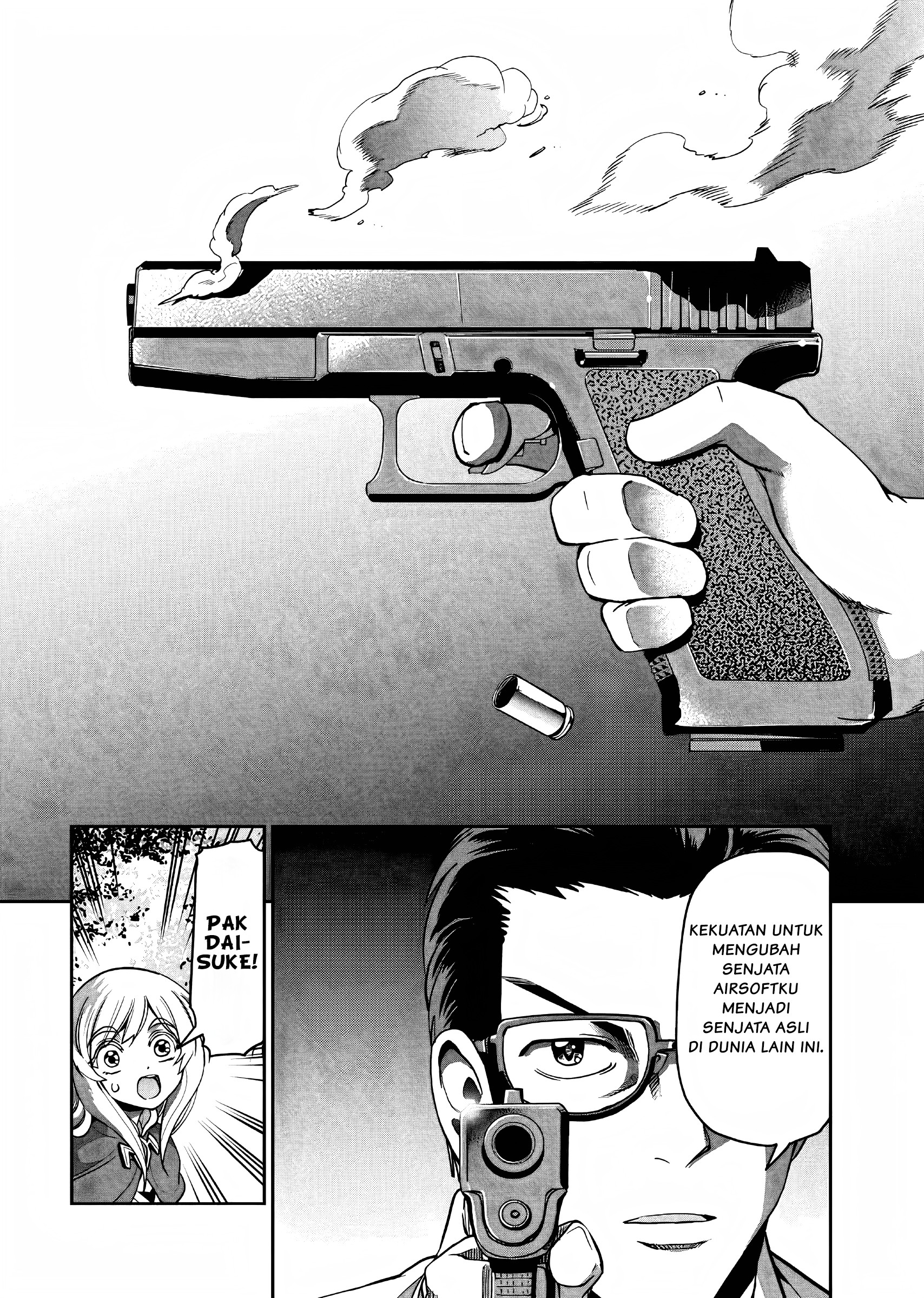 Isekai Shoukan Ojisan no Juu Musou Life: Sabagezuki Salaryman wa Kaisha Owari ni Isekai e Chokki suru Chapter 1 - halaman 23