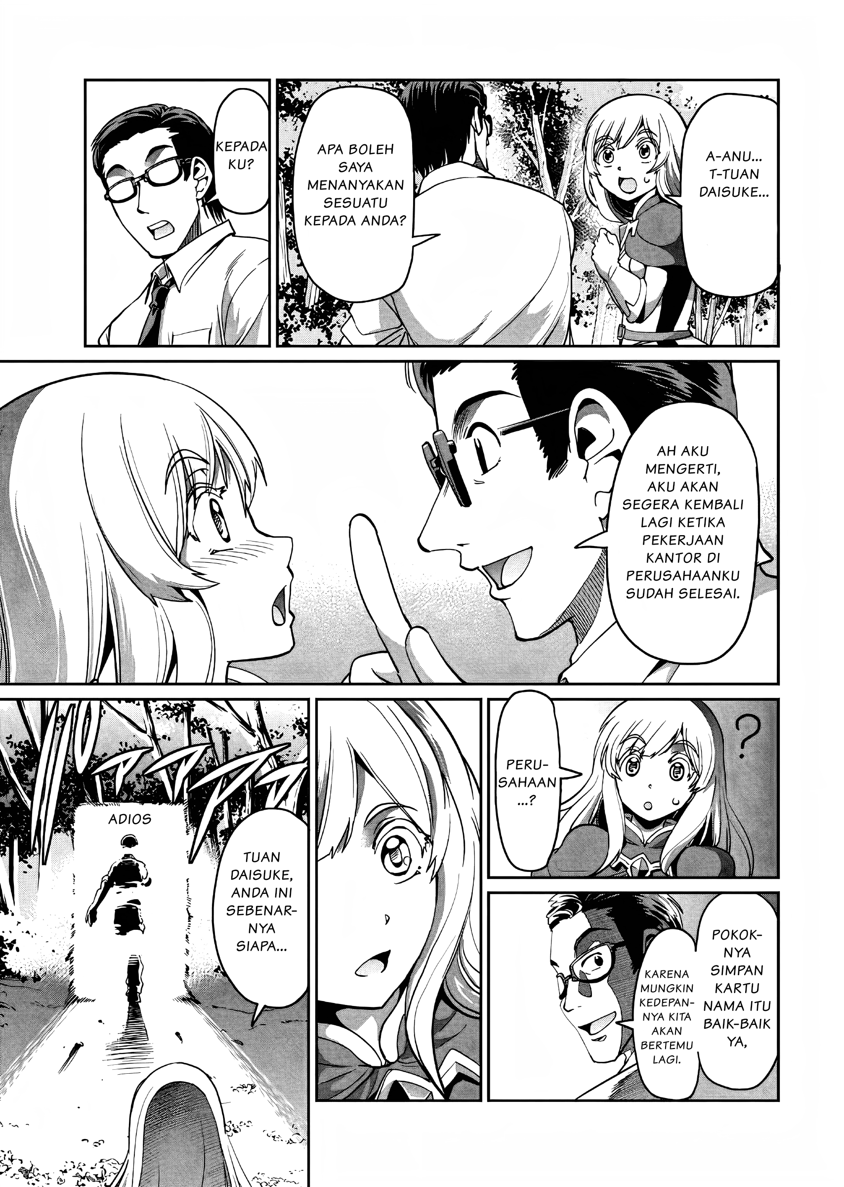 Isekai Shoukan Ojisan no Juu Musou Life: Sabagezuki Salaryman wa Kaisha Owari ni Isekai e Chokki suru Chapter 1 - halaman 30