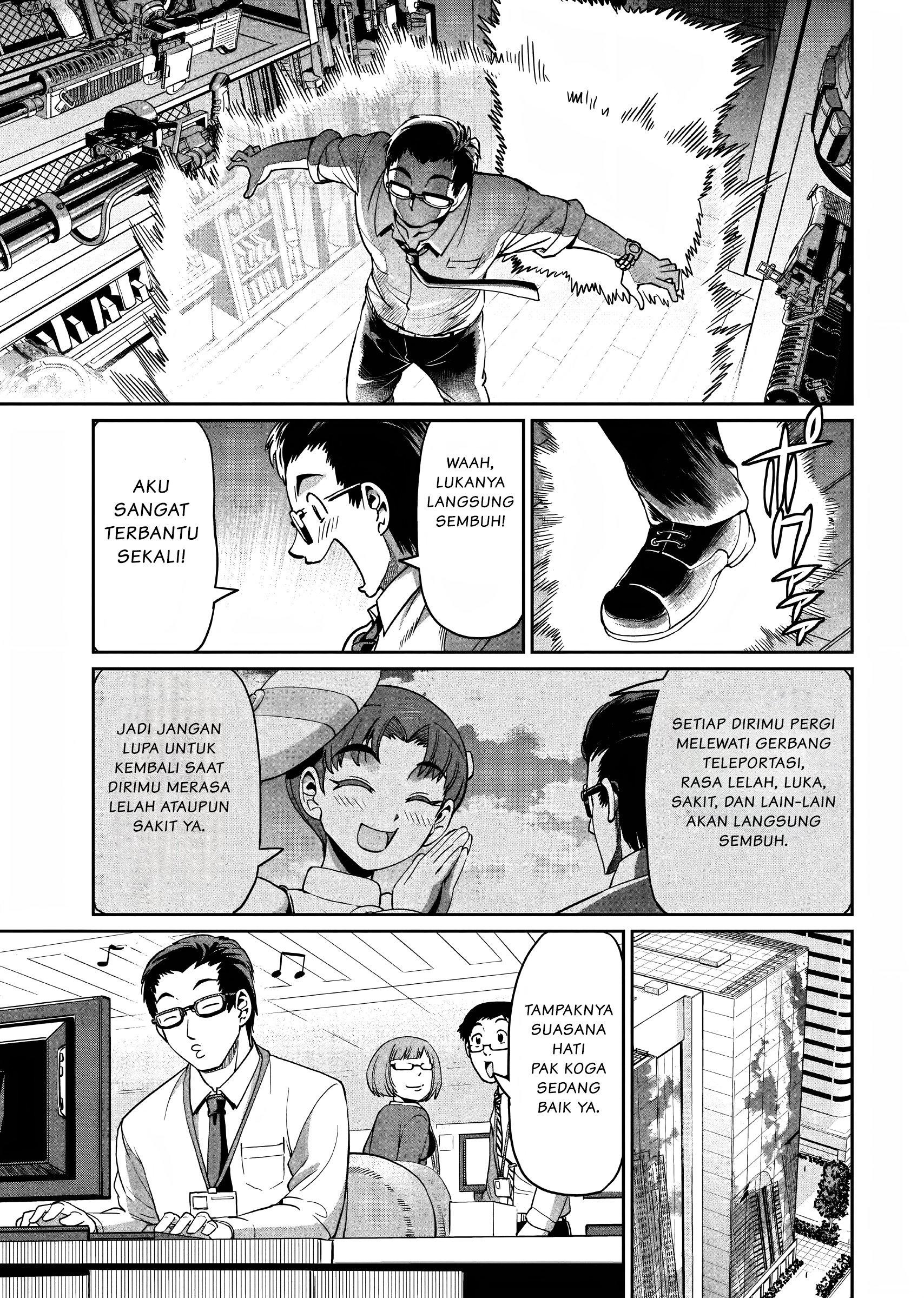 Isekai Shoukan Ojisan no Juu Musou Life: Sabagezuki Salaryman wa Kaisha Owari ni Isekai e Chokki suru Chapter 10 - halaman 18