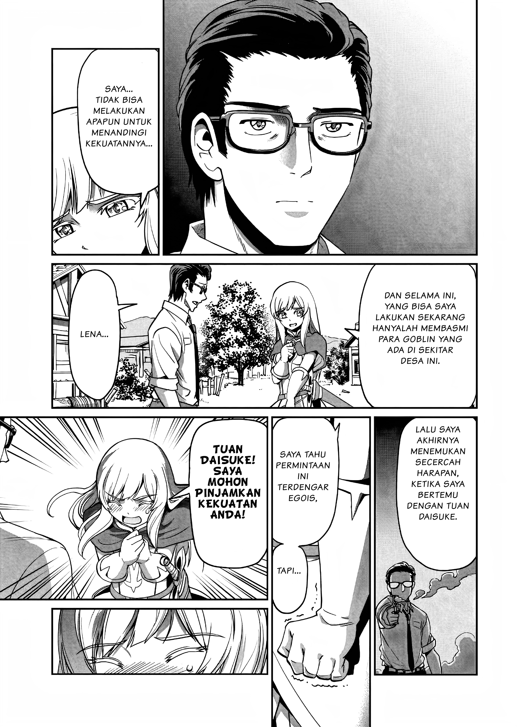 Isekai Shoukan Ojisan no Juu Musou Life: Sabagezuki Salaryman wa Kaisha Owari ni Isekai e Chokki suru Chapter 2 - halaman 18