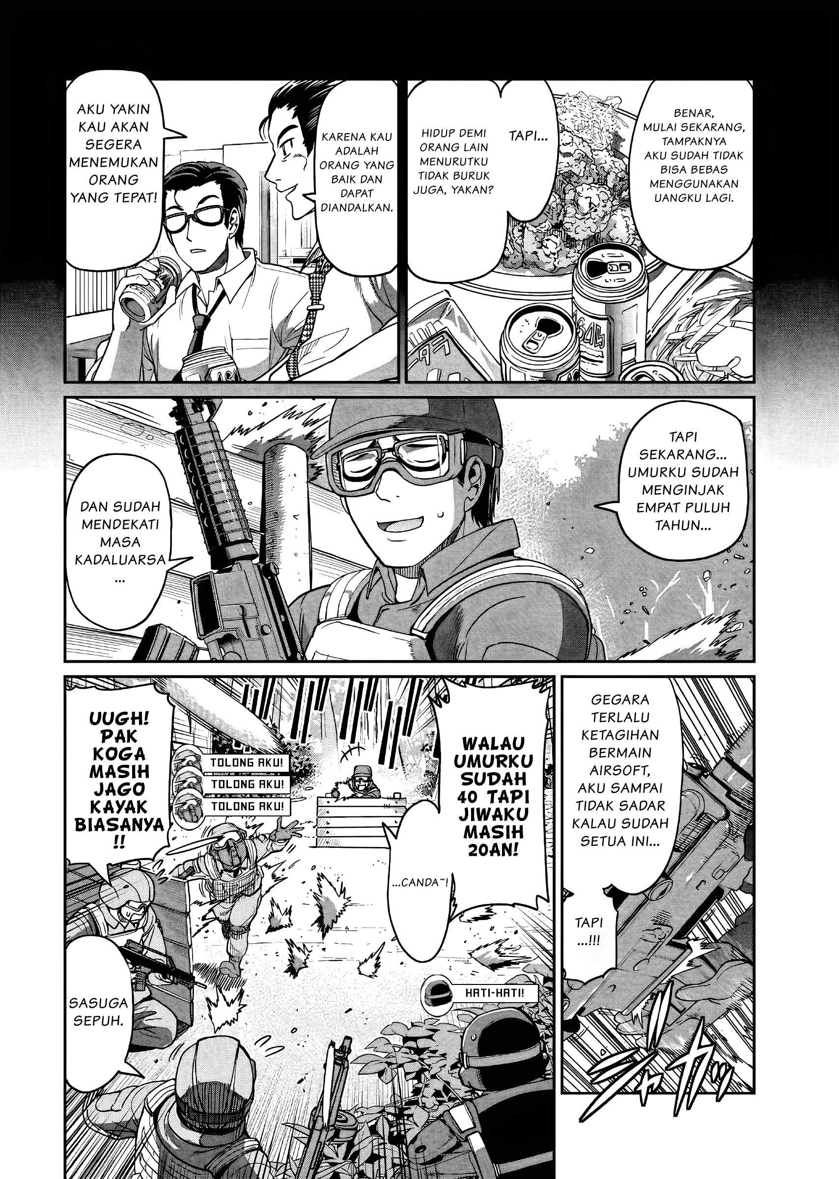 Isekai Shoukan Ojisan no Juu Musou Life: Sabagezuki Salaryman wa Kaisha Owari ni Isekai e Chokki suru Chapter 2 - halaman 3