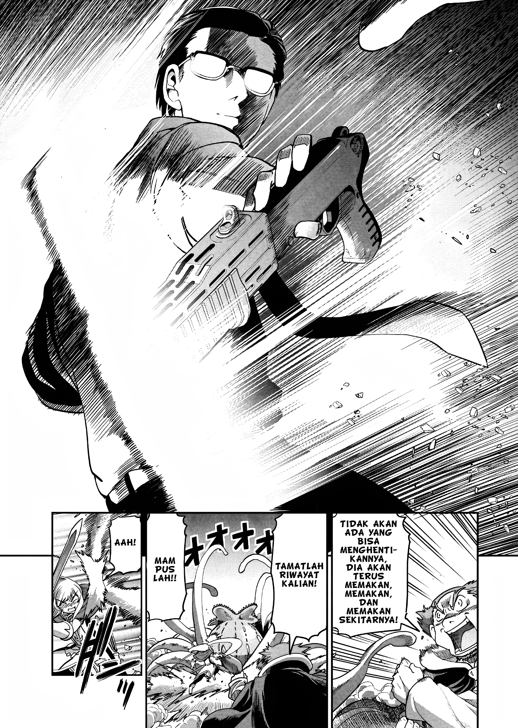 Isekai Shoukan Ojisan no Juu Musou Life: Sabagezuki Salaryman wa Kaisha Owari ni Isekai e Chokki suru Chapter 3 - halaman 14