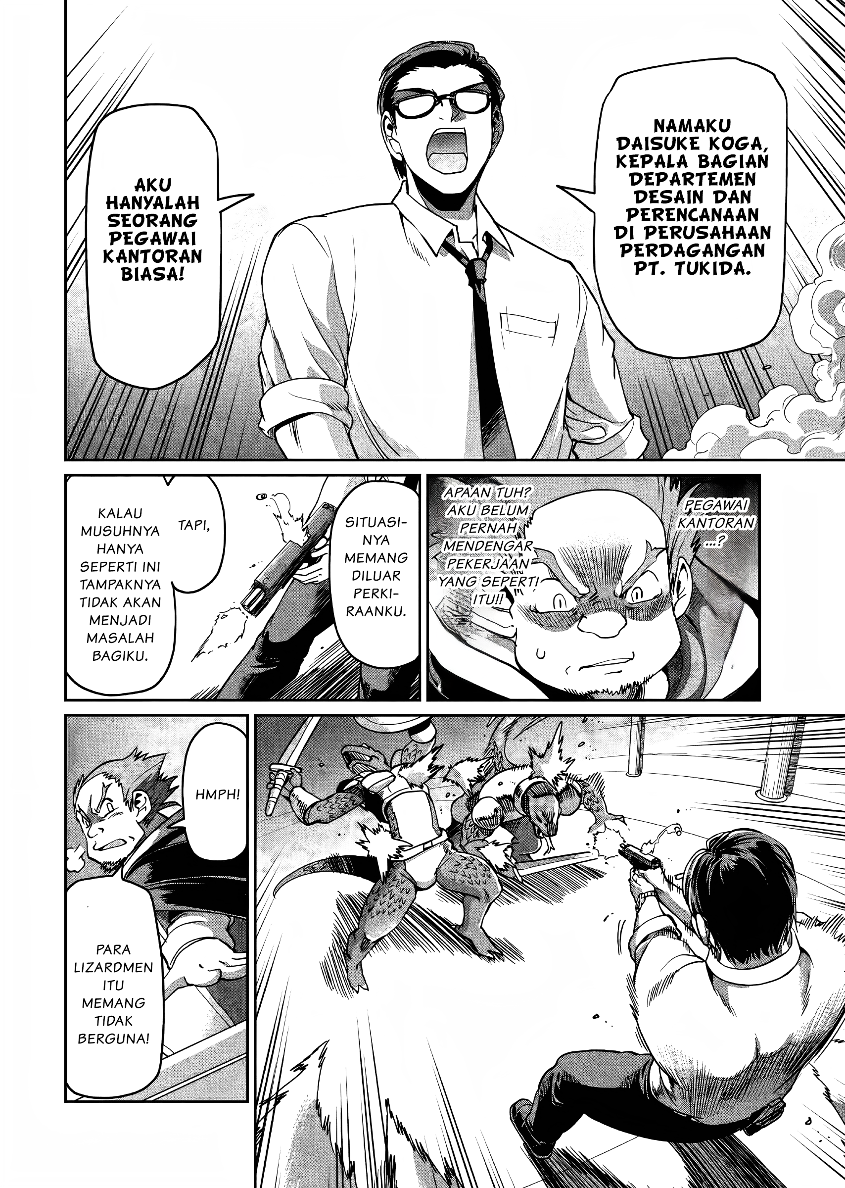 Isekai Shoukan Ojisan no Juu Musou Life: Sabagezuki Salaryman wa Kaisha Owari ni Isekai e Chokki suru Chapter 3 - halaman 9