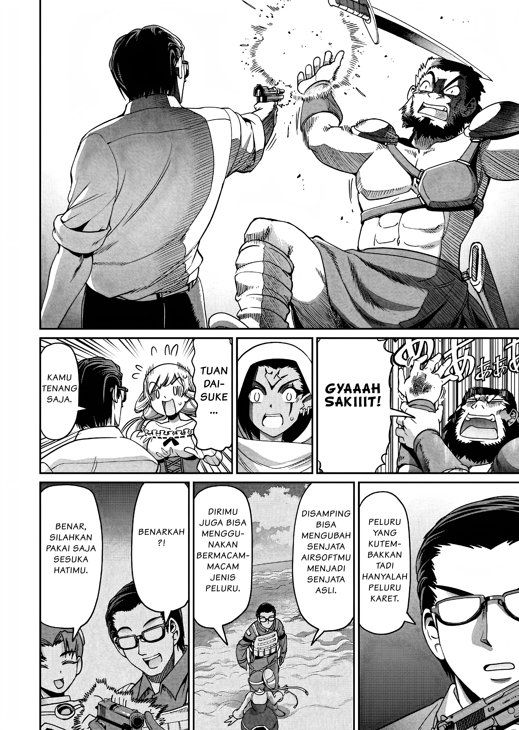 Isekai Shoukan Ojisan no Juu Musou Life: Sabagezuki Salaryman wa Kaisha Owari ni Isekai e Chokki suru Chapter 4 - halaman 17