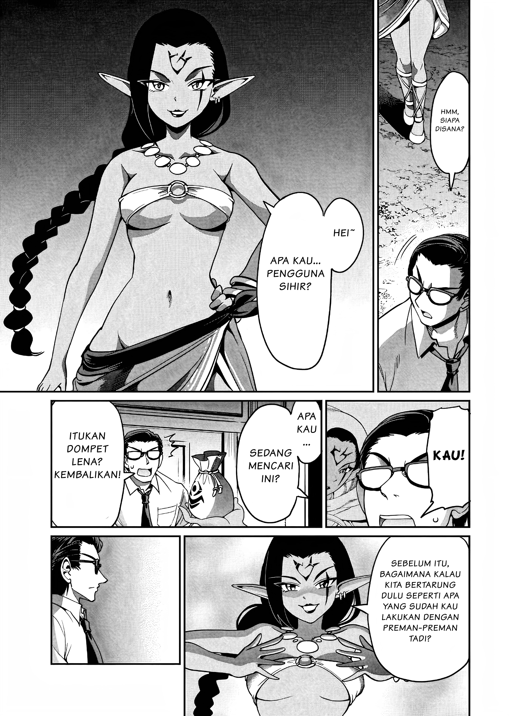 Isekai Shoukan Ojisan no Juu Musou Life: Sabagezuki Salaryman wa Kaisha Owari ni Isekai e Chokki suru Chapter 4 - halaman 20