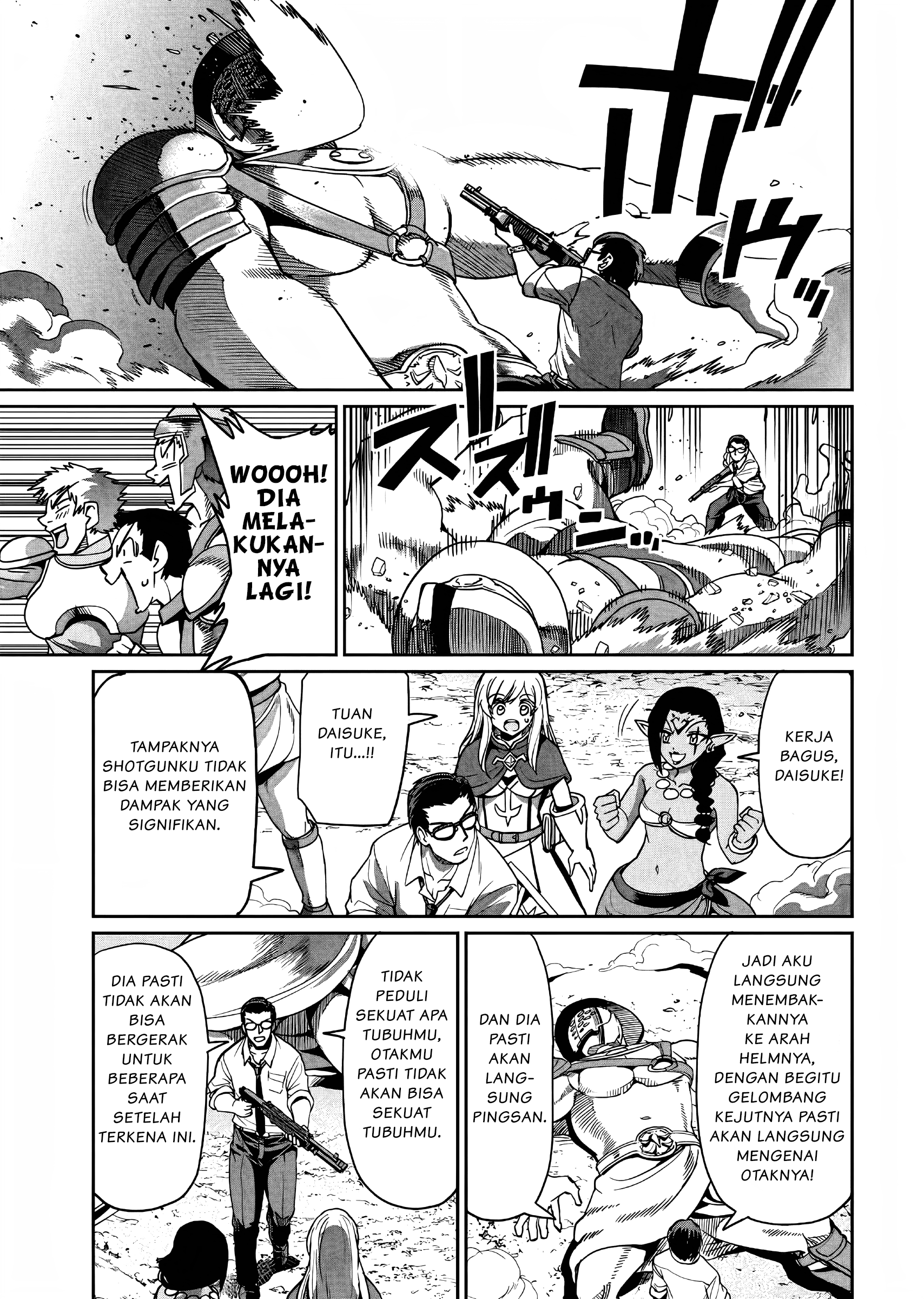 Isekai Shoukan Ojisan no Juu Musou Life: Sabagezuki Salaryman wa Kaisha Owari ni Isekai e Chokki suru Chapter 7 - halaman 12