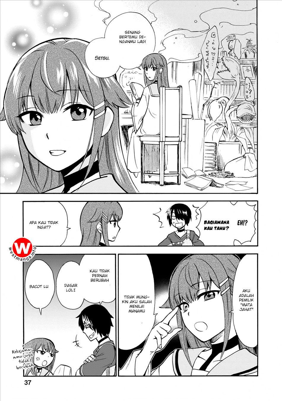 Isekai Shoukan wa Nidome desu Chapter 1 - halaman 35