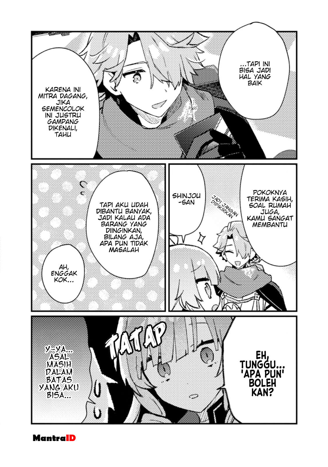 Isekai Shounin: Skill "Isekai Tokou" wo Kushi shite, Yuuyuu Jiteki na Okanemochi Slow Life wo Okurimasu Chapter 13.2 - halaman 3