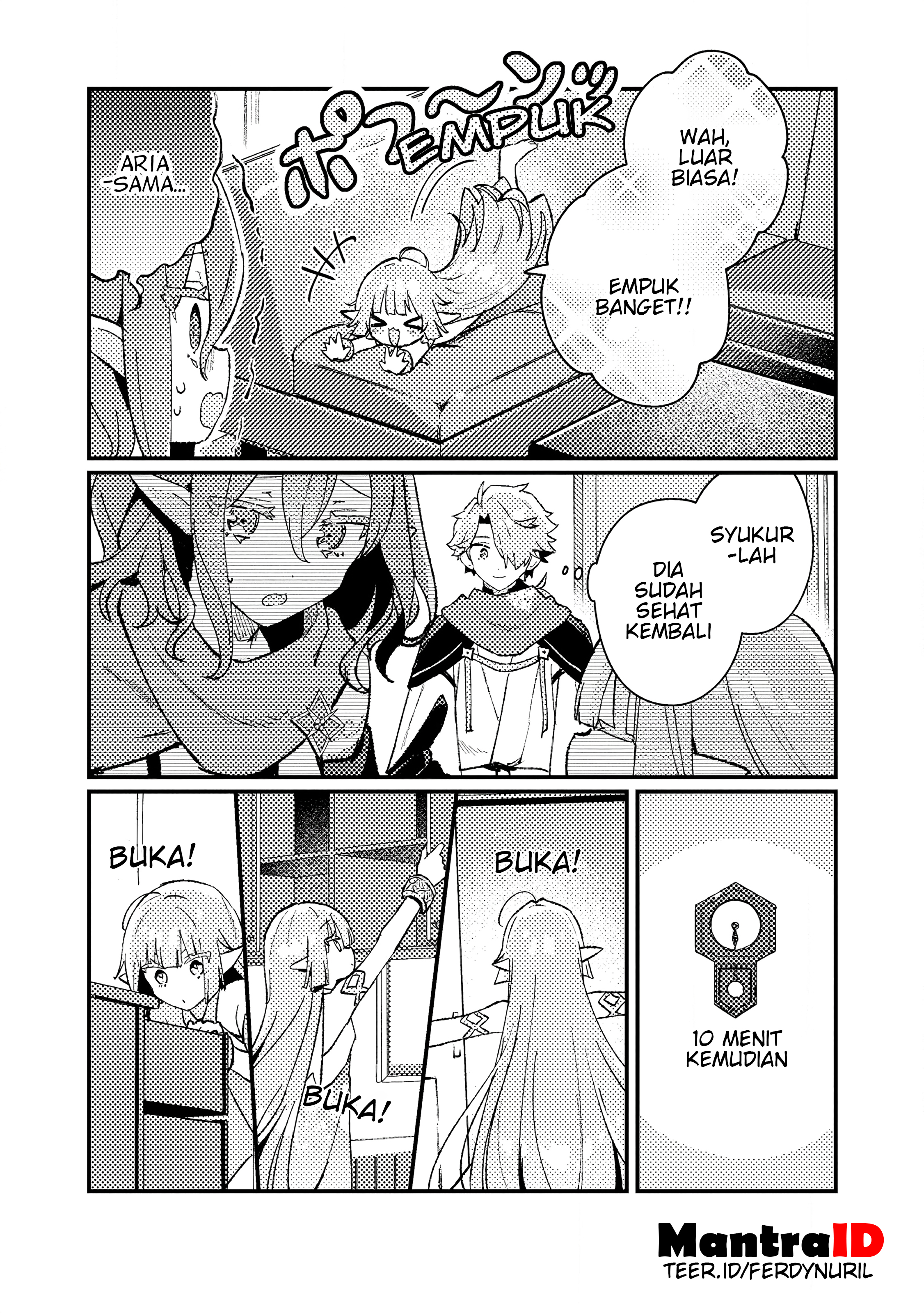 Isekai Shounin: Skill "Isekai Tokou" wo Kushi shite, Yuuyuu Jiteki na Okanemochi Slow Life wo Okurimasu Chapter 15.3 - halaman 1