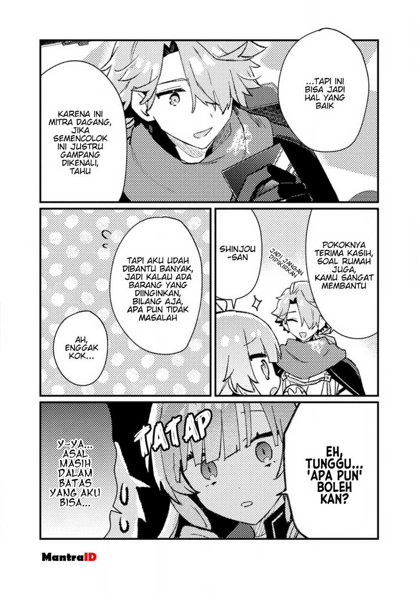 Isekai Shounin Skill wo Kushi Shite, Yuuyuu Jiteki na Okanemochi Slow Life wo Okurimasu Chapter 13.2 - halaman 3