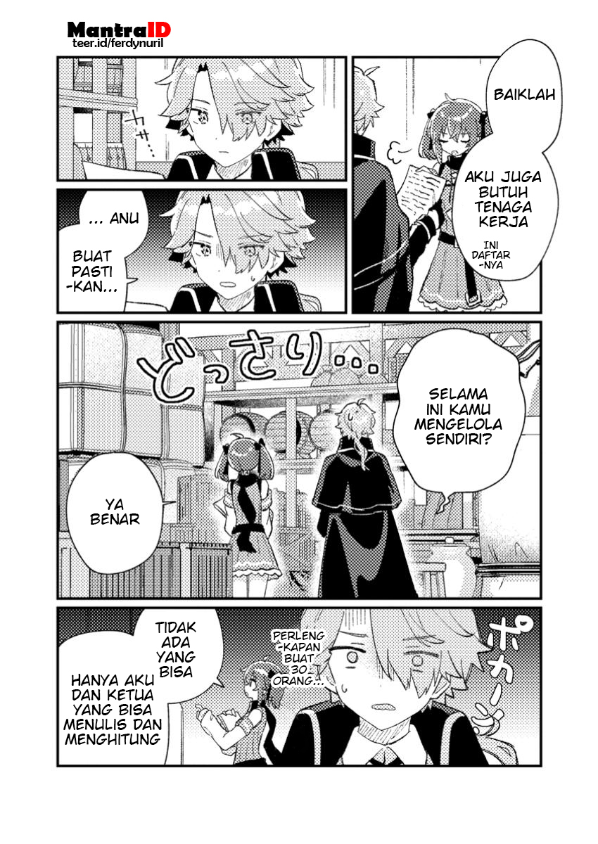Isekai Shounin Skill wo Kushi Shite, Yuuyuu Jiteki na Okanemochi Slow Life wo Okurimasu Chapter 2.3 - halaman 1