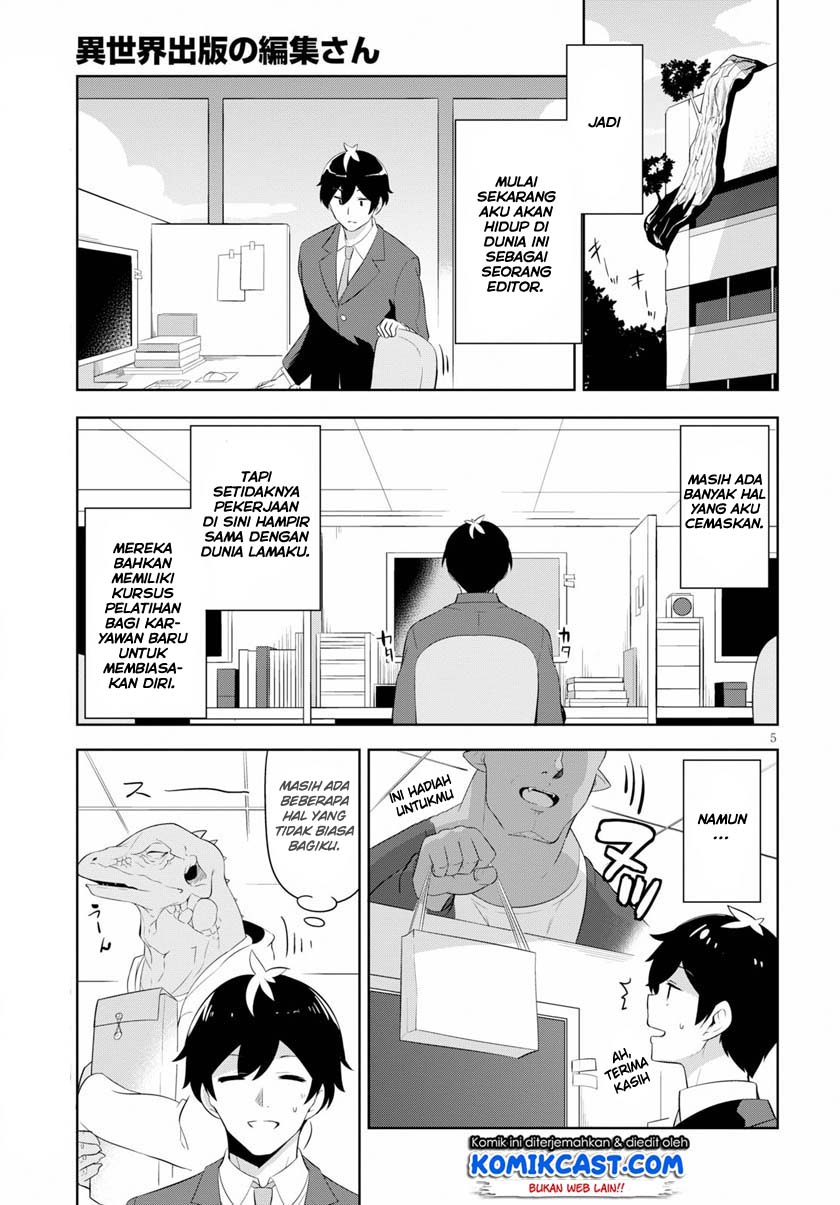 Isekai Shuppan no Henshuu-san Chapter 1 - halaman 9