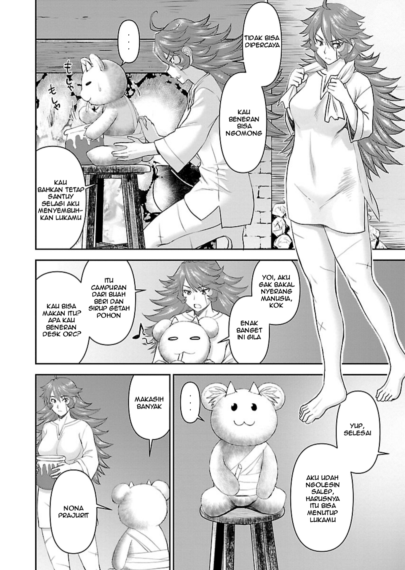 Isekai Sniper wa Onna Senshi no Mofumofu Pet Chapter 1 - halaman 13