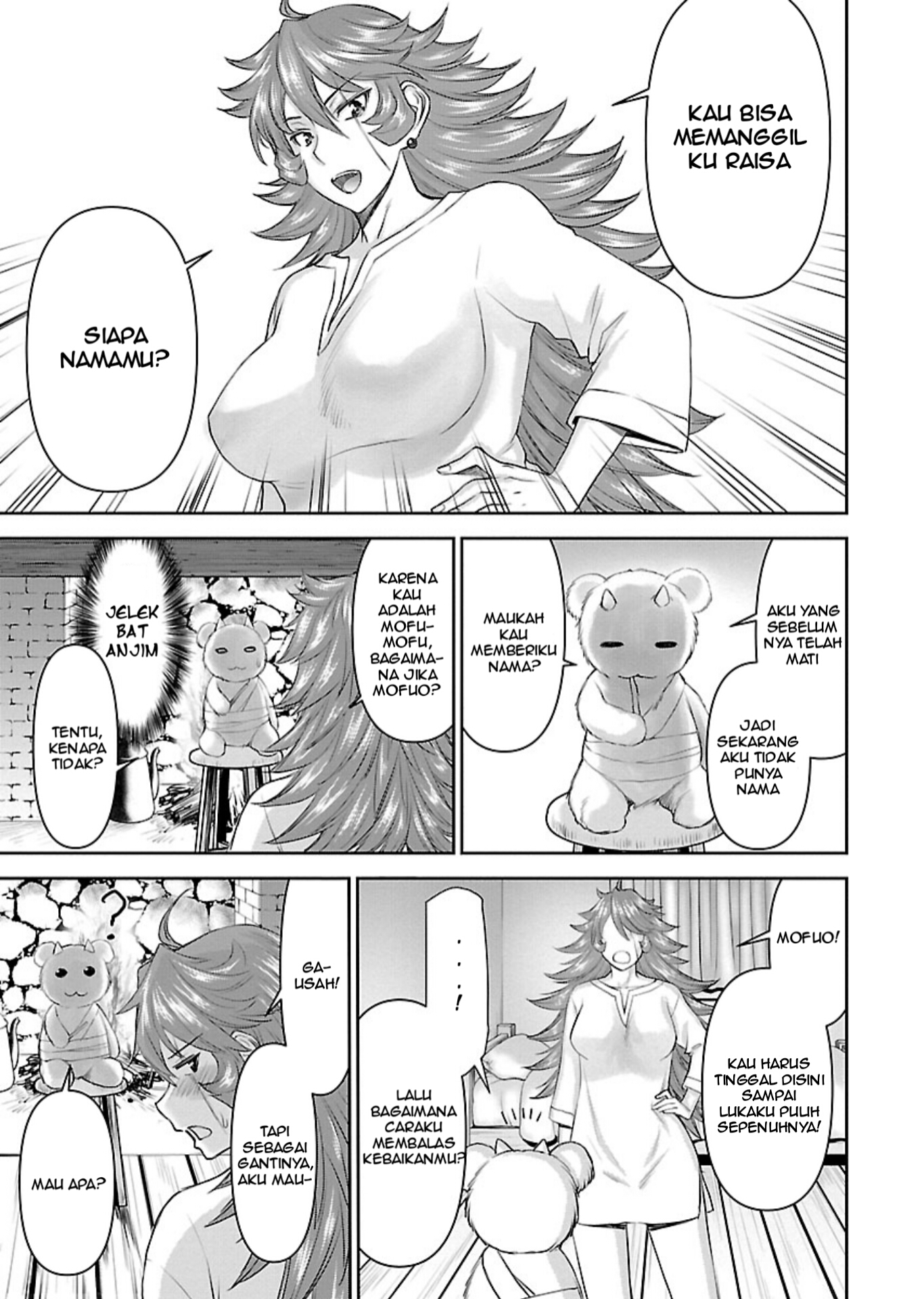 Isekai Sniper wa Onna Senshi no Mofumofu Pet Chapter 1 - halaman 14