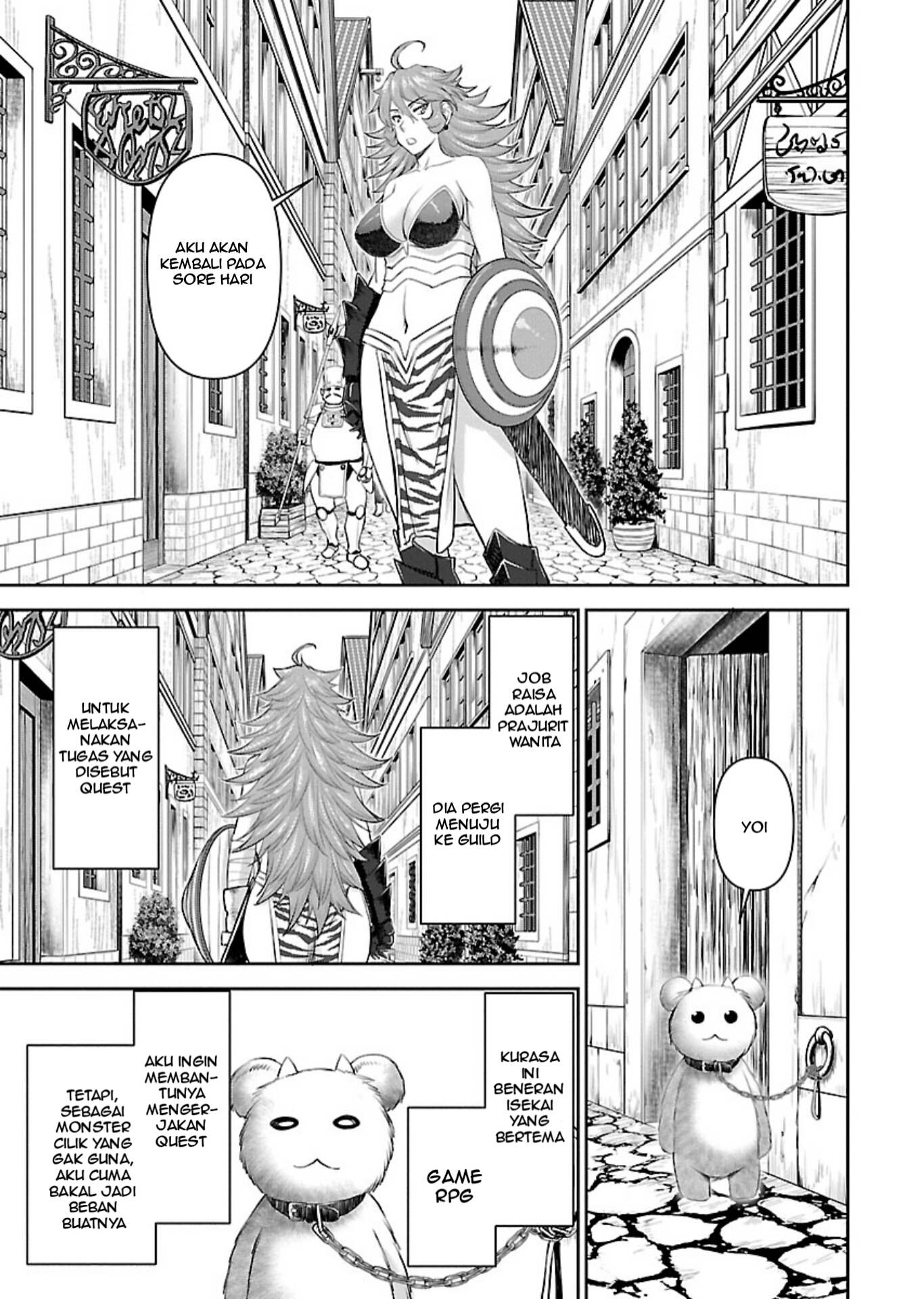 Isekai Sniper wa Onna Senshi no Mofumofu Pet Chapter 1 - halaman 20