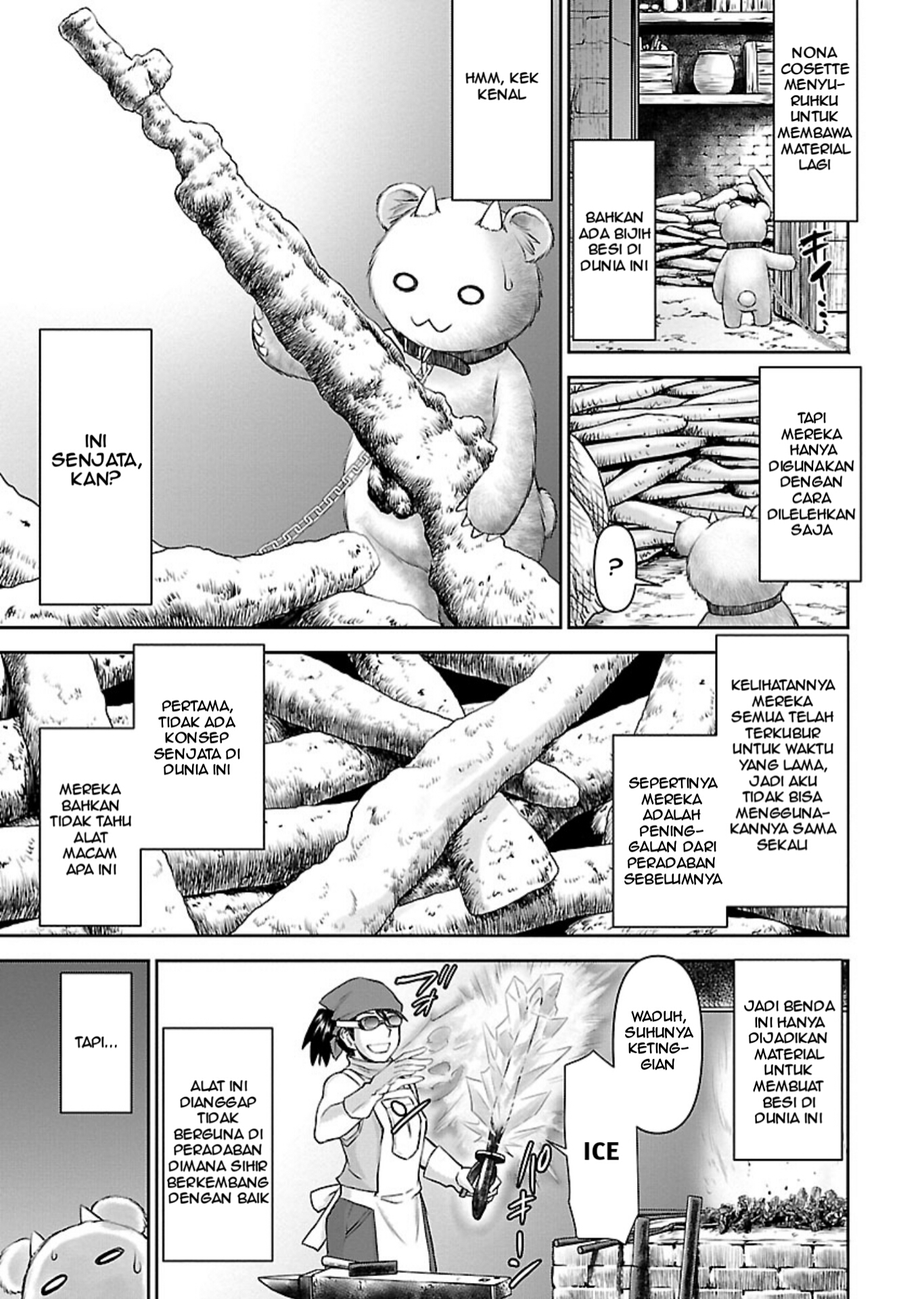 Isekai Sniper wa Onna Senshi no Mofumofu Pet Chapter 1 - halaman 22