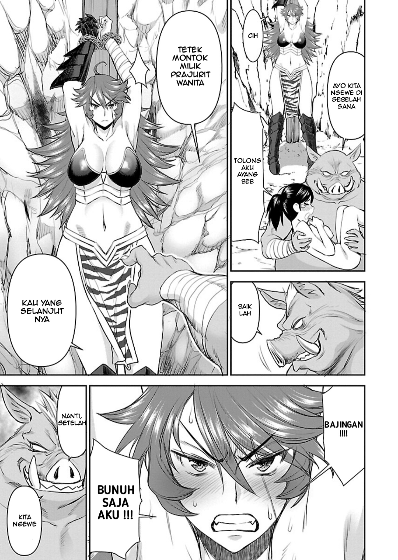 Isekai Sniper wa Onna Senshi no Mofumofu Pet Chapter 1 - halaman 30