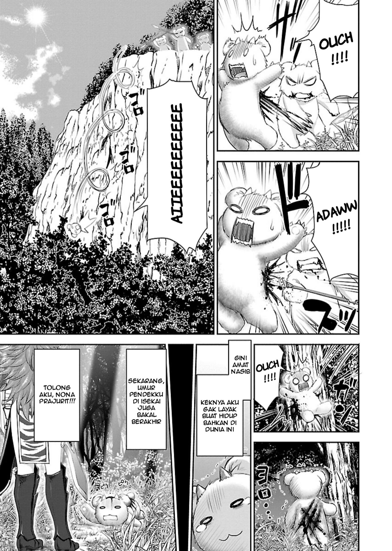 Isekai Sniper wa Onna Senshi no Mofumofu Pet Chapter 1 - halaman 6