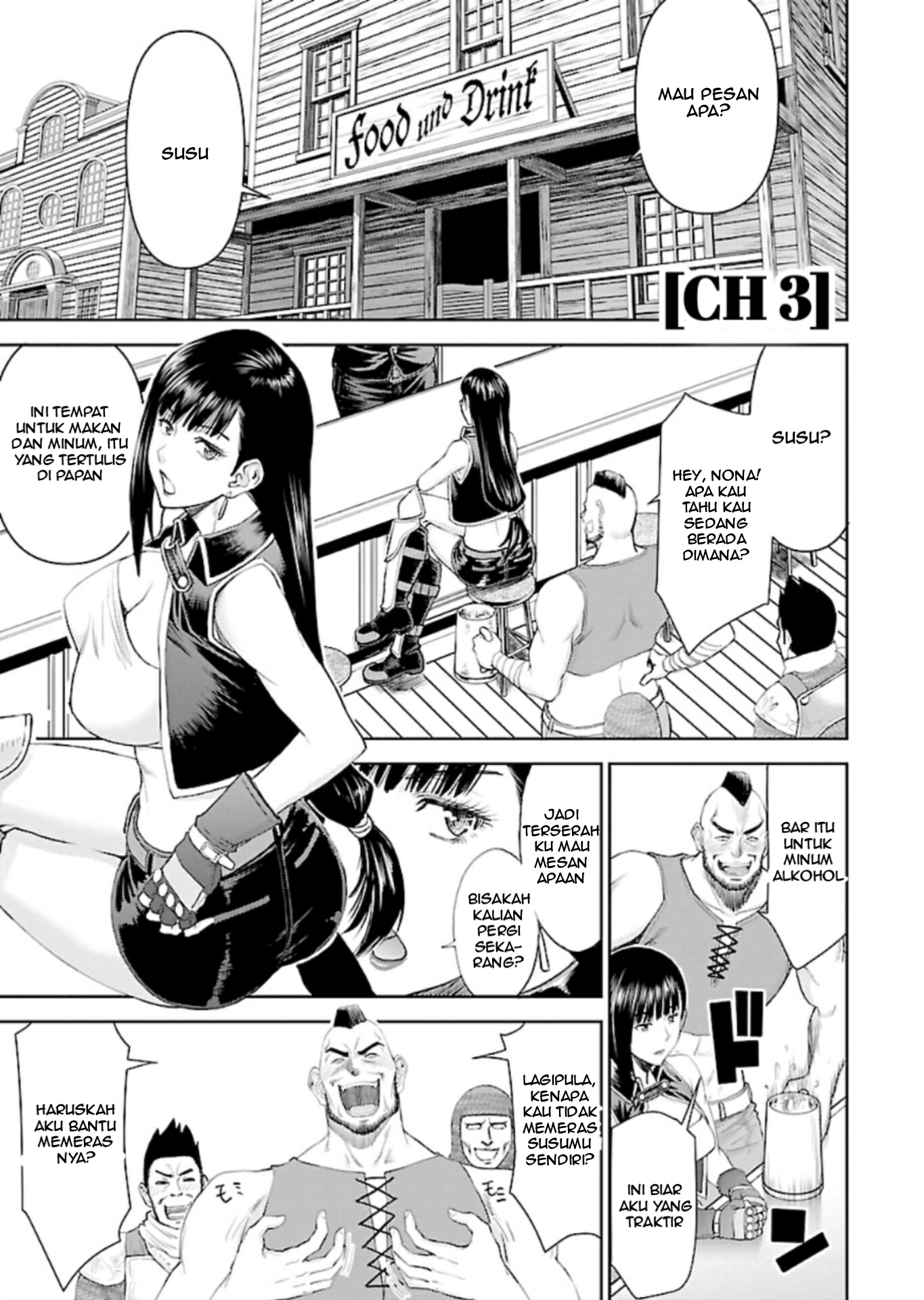 Isekai Sniper wa Onna Senshi no Mofumofu Pet Chapter 3 - halaman 3