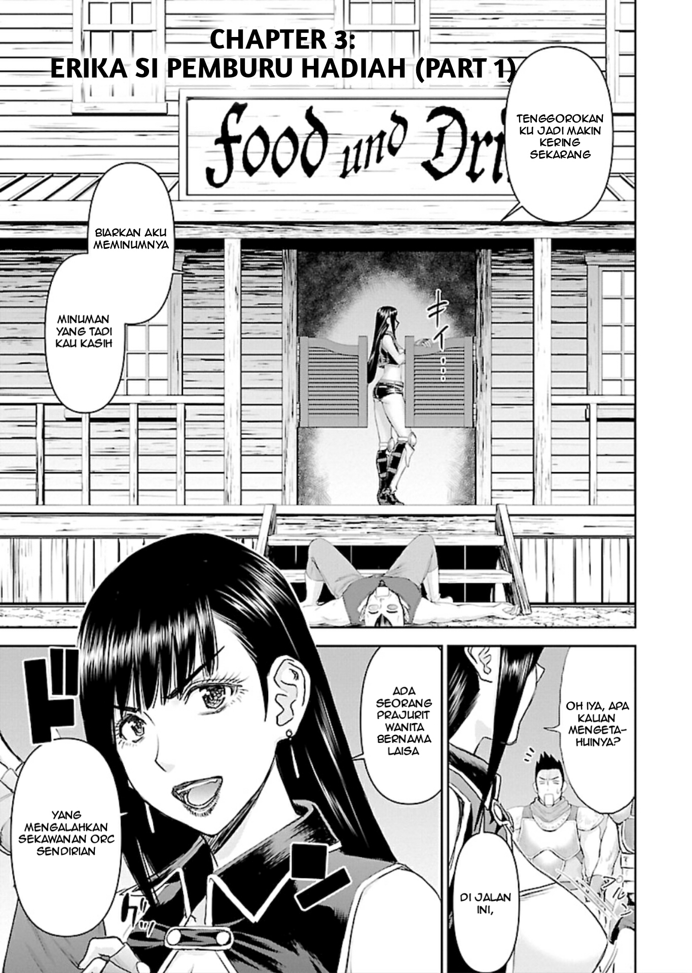 Isekai Sniper wa Onna Senshi no Mofumofu Pet Chapter 3 - halaman 5