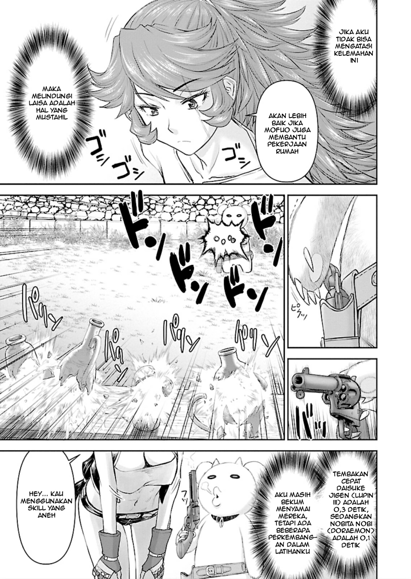 Isekai Sniper wa Onna Senshi no Mofumofu Pet Chapter 3 - halaman 7