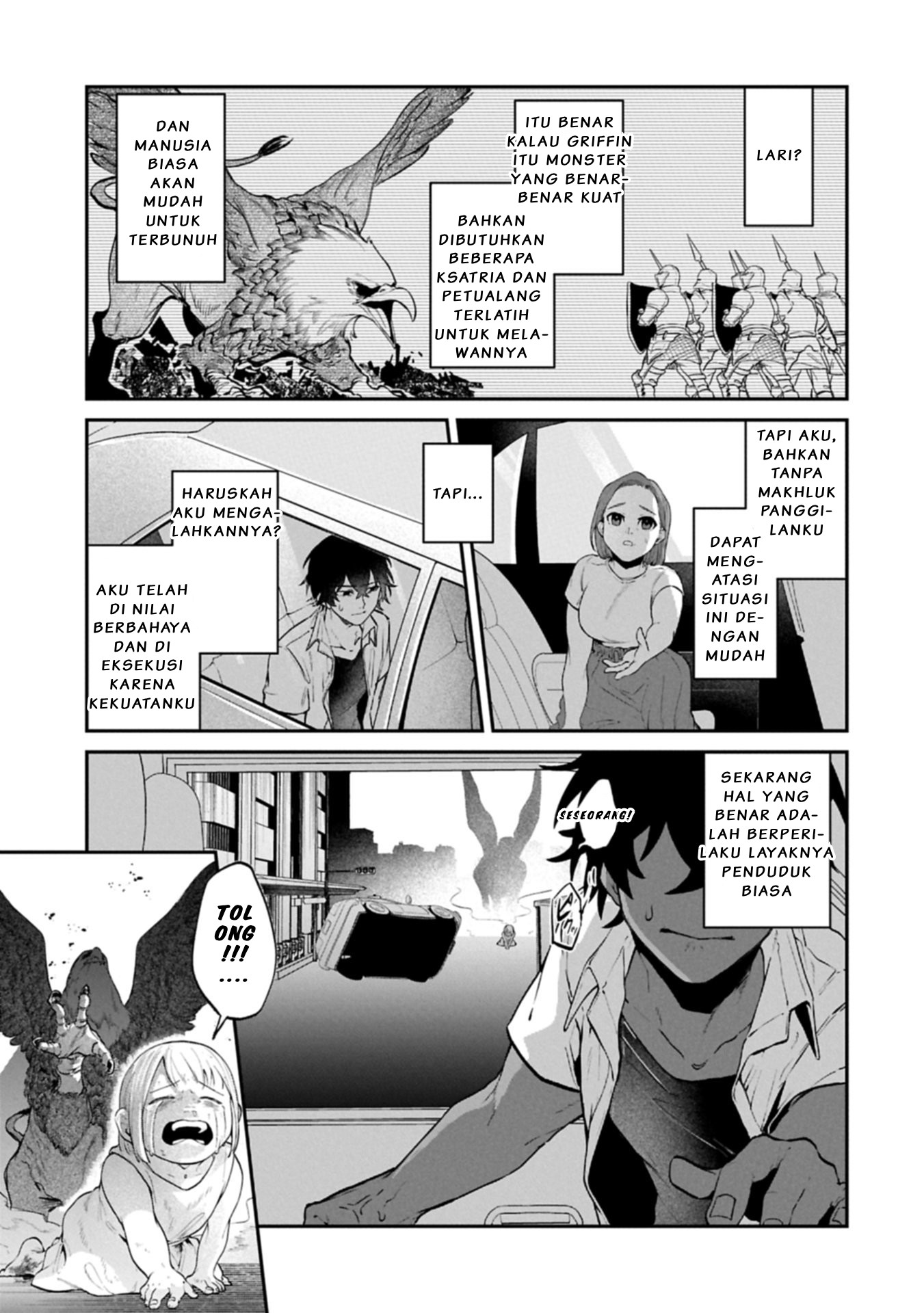 Isekai Summoner, Shinwa no Kaibutsu-tachi to Gendai de Musou suru: Uragirareta Moto Eiyuu wa, Ai Omome na Nakama to Heiwa ni Kurashitai Chapter 1 - halaman 19