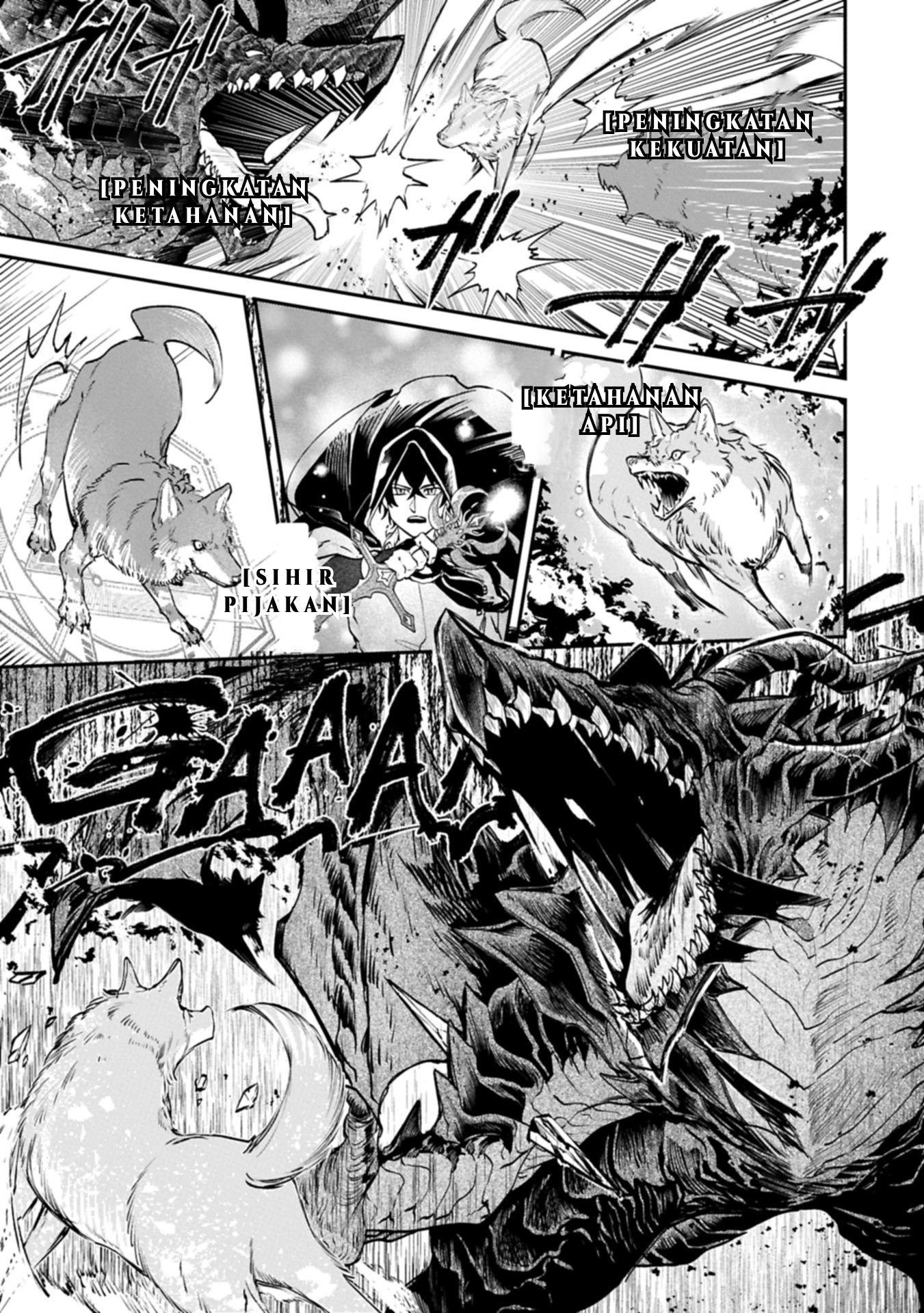 Isekai Summoner, Shinwa no Kaibutsu-tachi to Gendai de Musou suru: Uragirareta Moto Eiyuu wa, Ai Omome na Nakama to Heiwa ni Kurashitai Chapter 2.2 - halaman 15